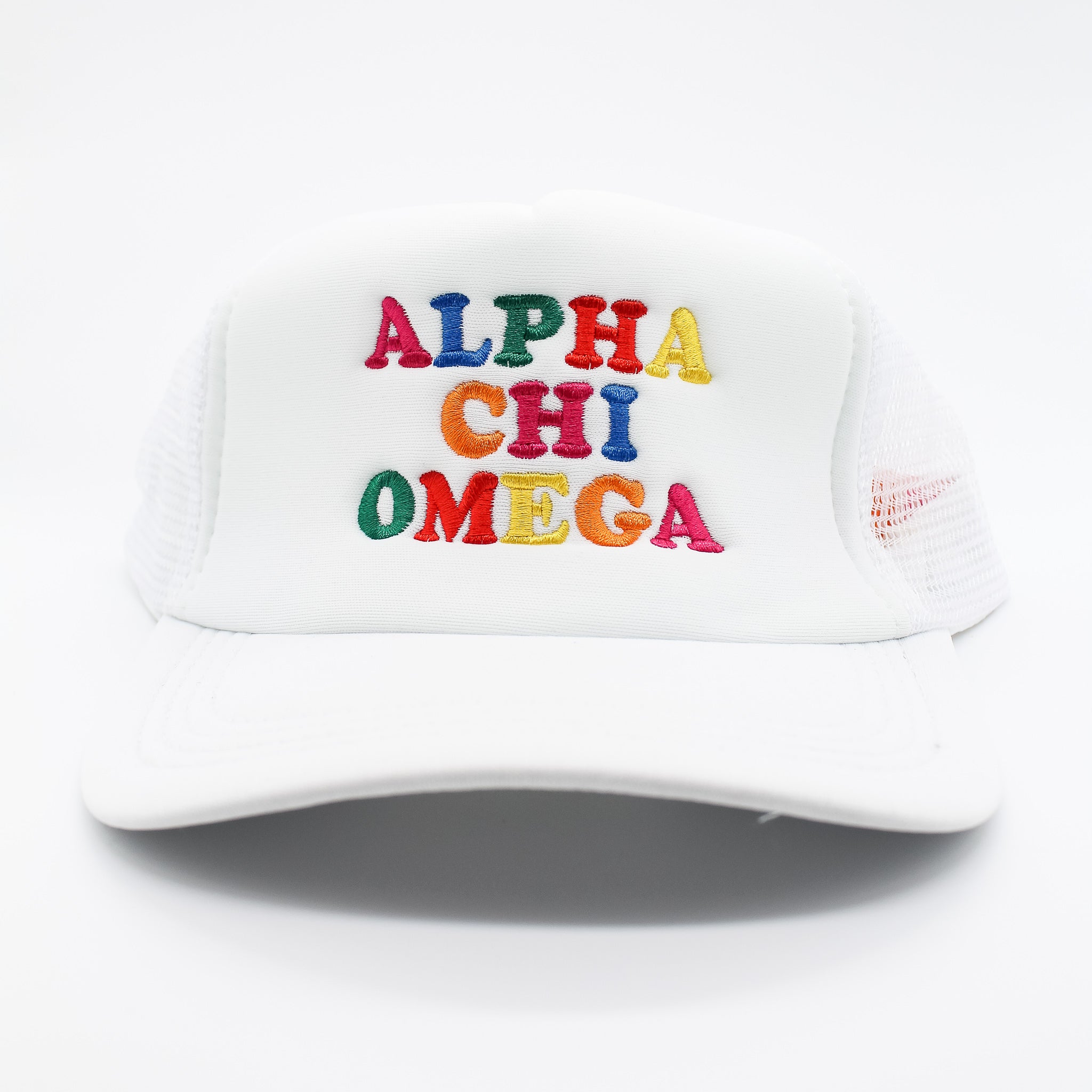 Alpha Chi Omega Fun Times Trucker Hat