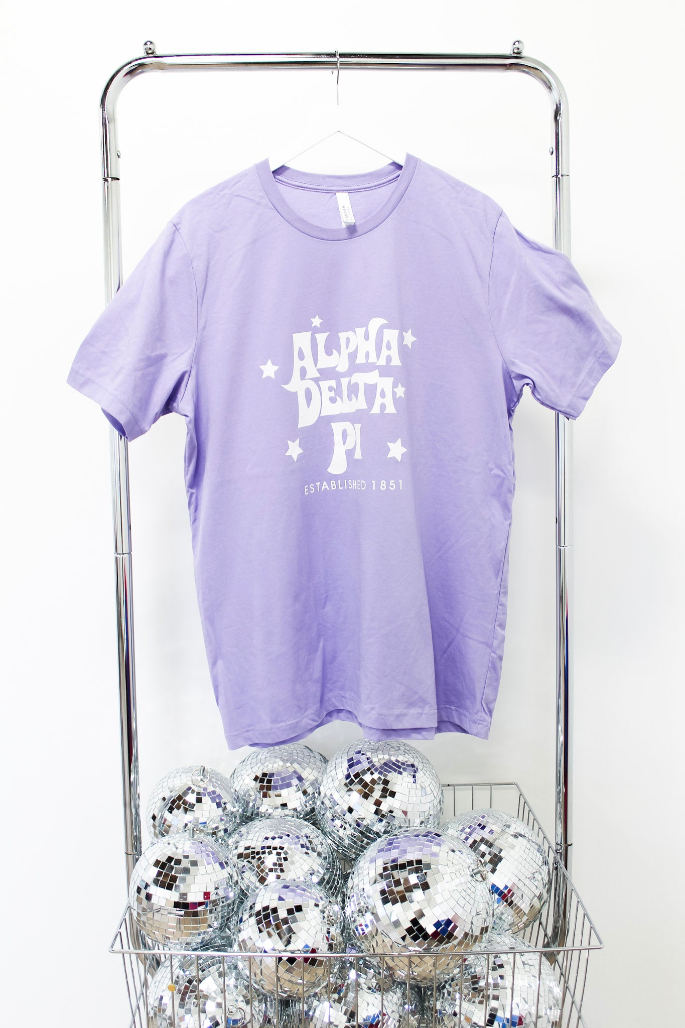 Alpha Delta Pi Dreamweaver Tee - XL VIOLET