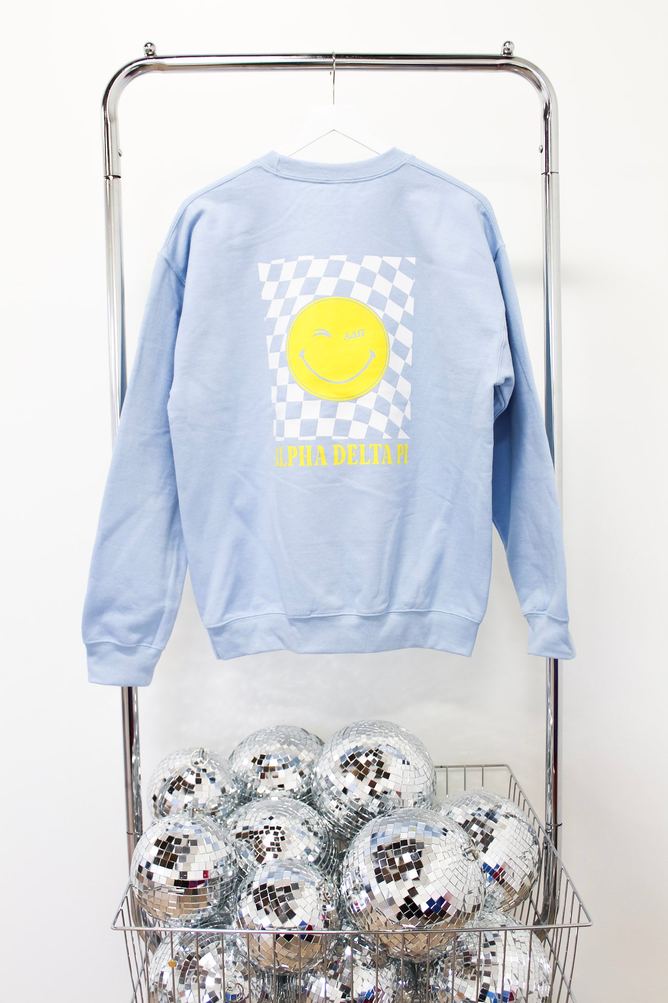 Alpha Delta Pi In A Blink Crew - LIGHT BLUE