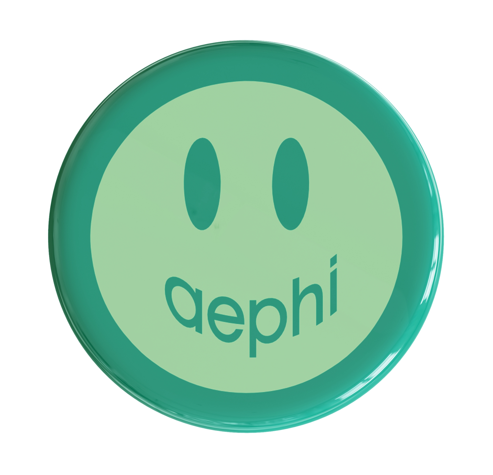 Alpha Epsilon Phi Smile Sorority Button