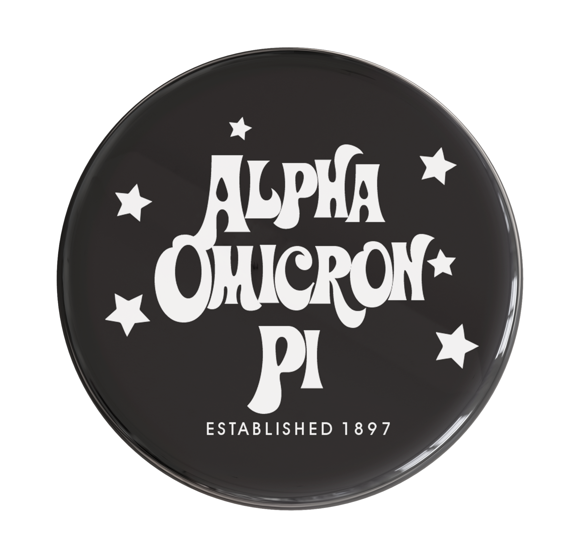 Alpha Omicron Pi Dreamweaver Sorority Button