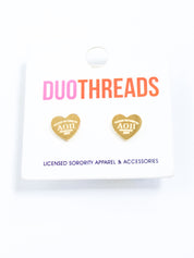 Sorority Heart Earrings