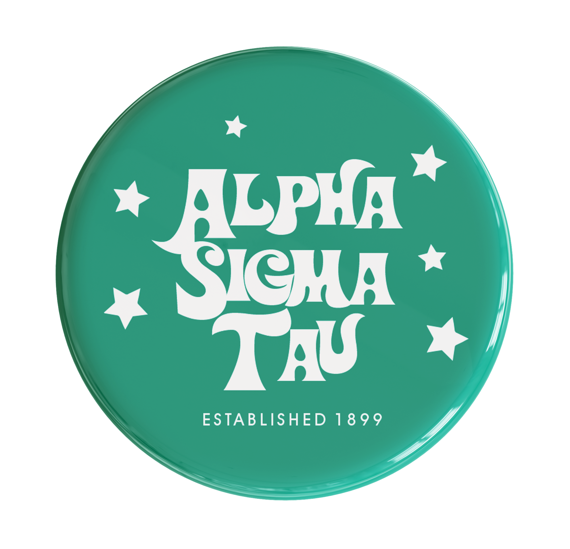 Alpha Sigma Tau Dreamweaver Sorority Button