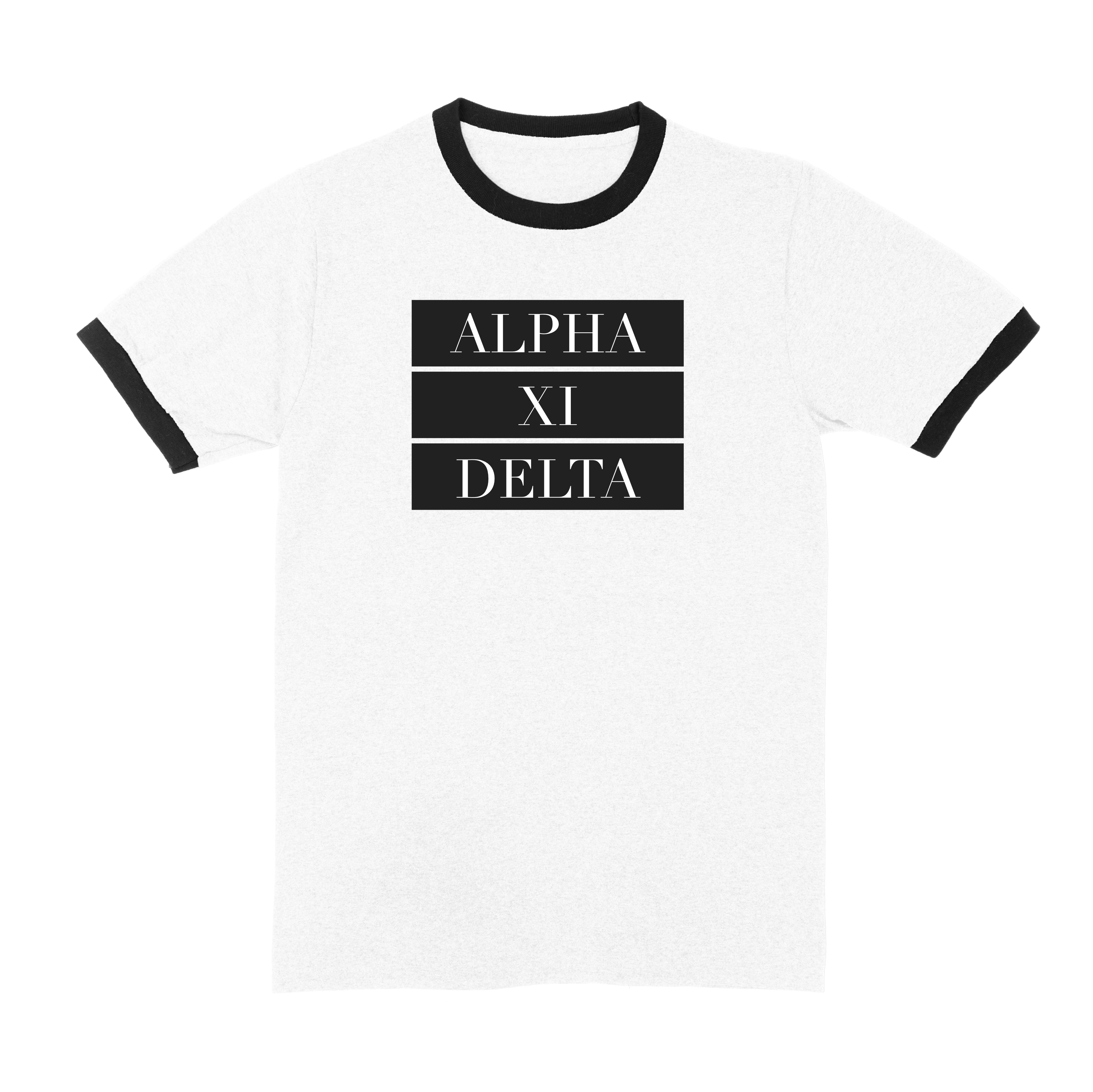 Ringer Block Sorority Tee