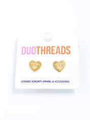 Sorority Heart Earrings