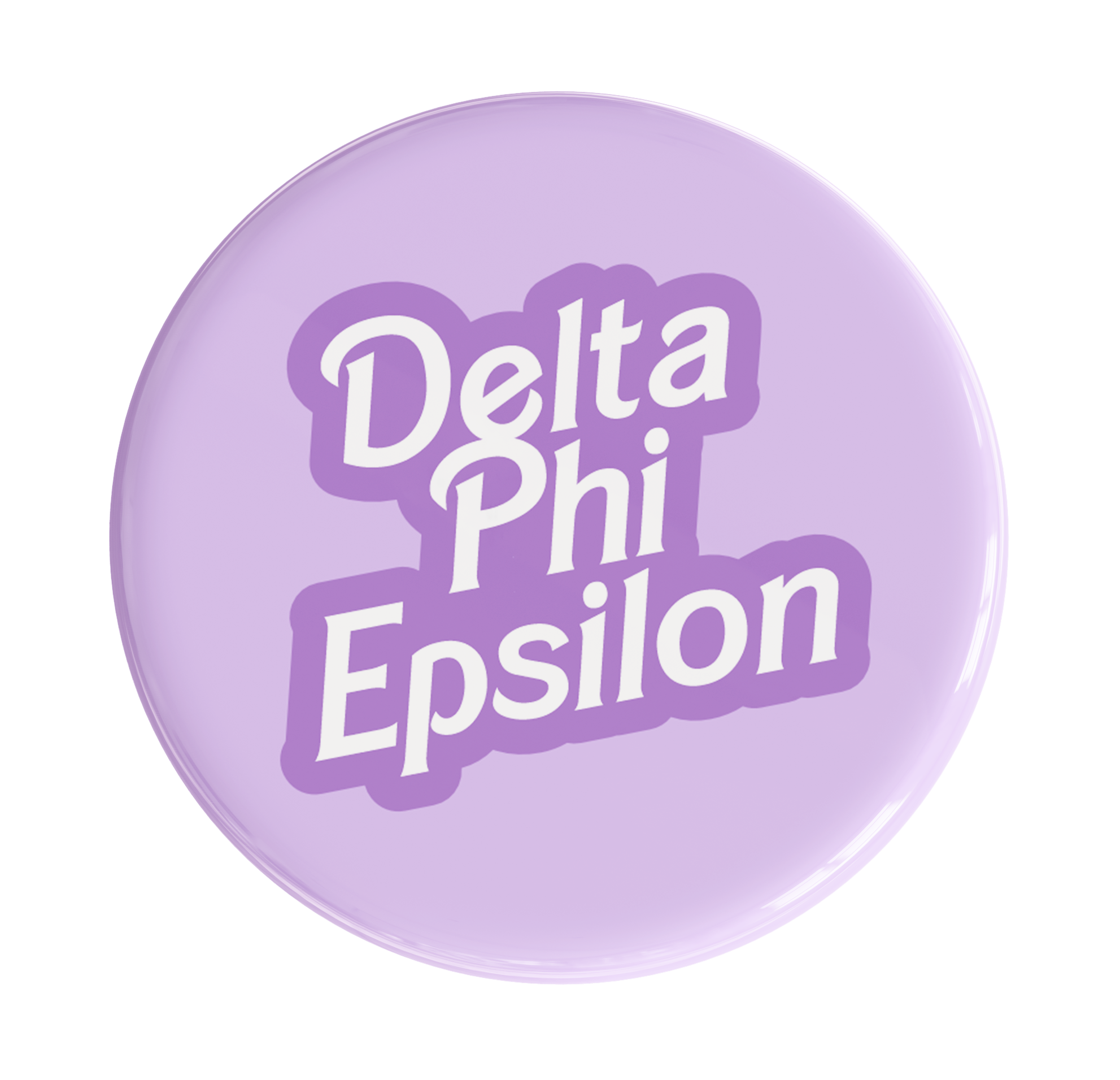 Delta Phi Epsilon Dreamhouse Sorority Button