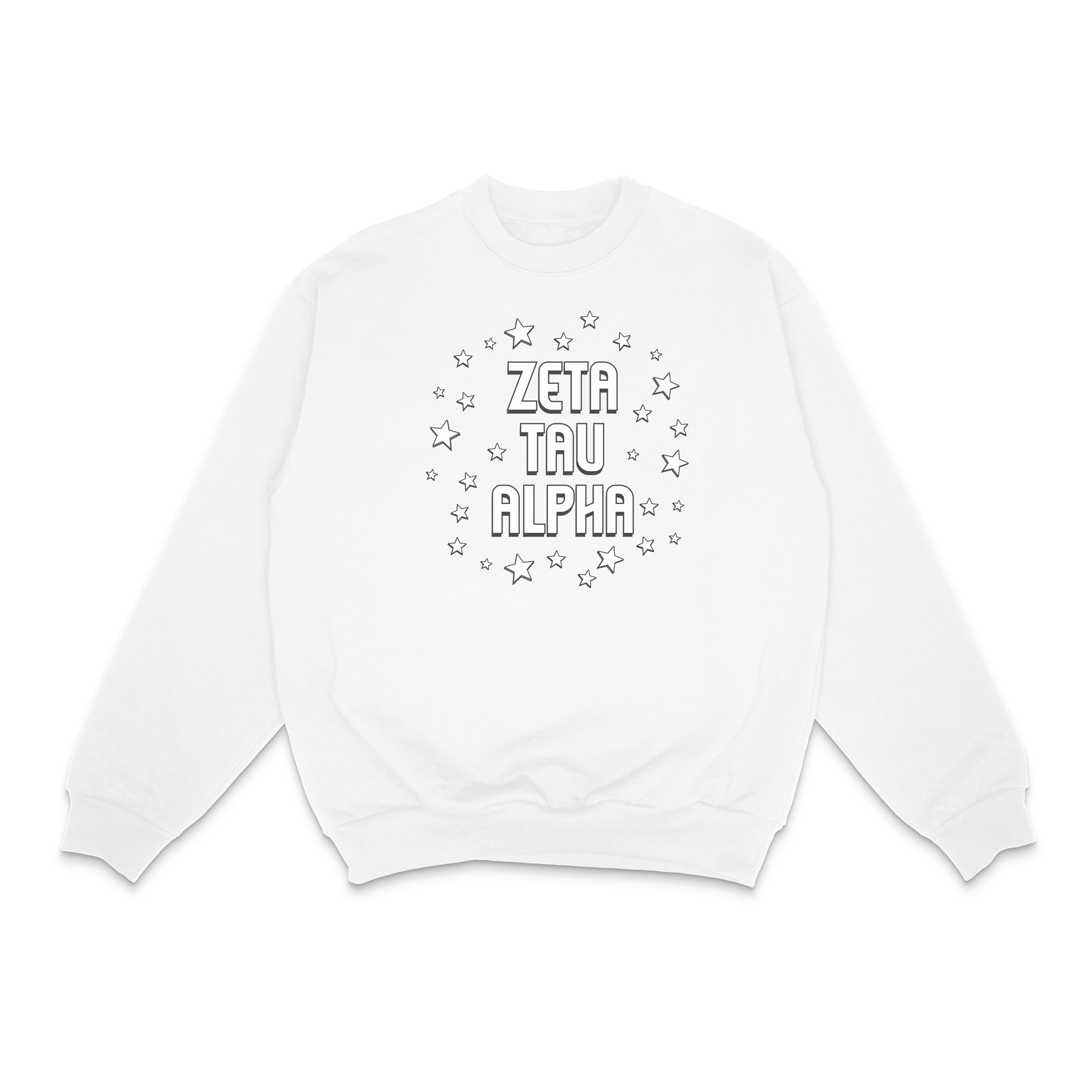 Zeta Tau Alpha Far Out Crewneck