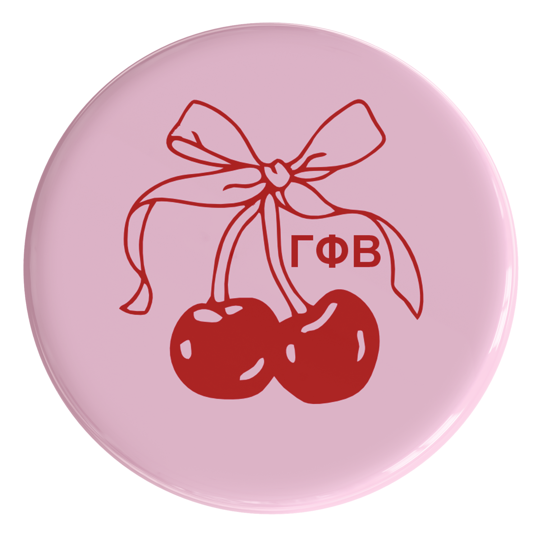 Gamma Phi Beta Mon Cheri Sorority Button