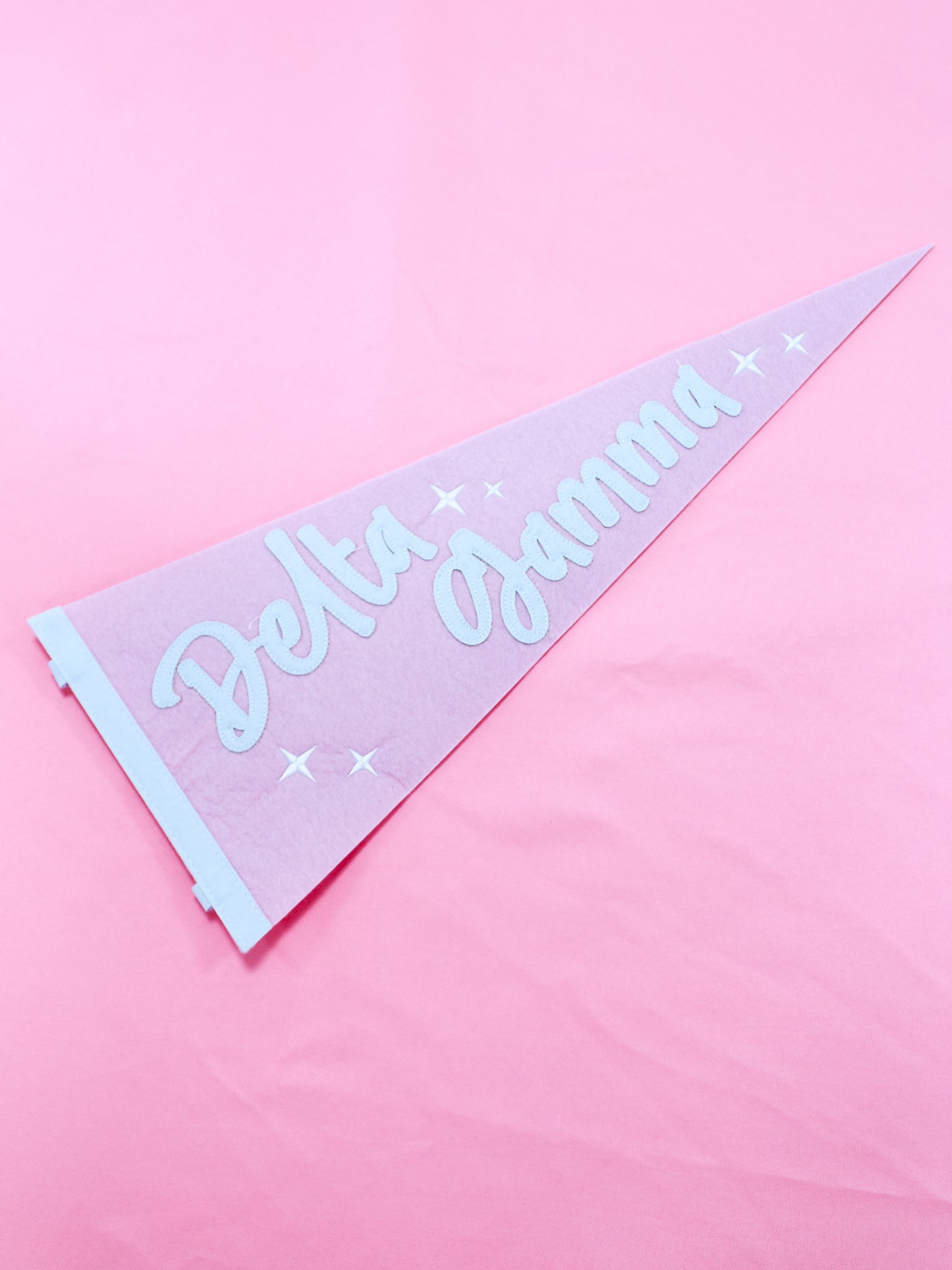 Delta Gamma Stardust Pennant Flag