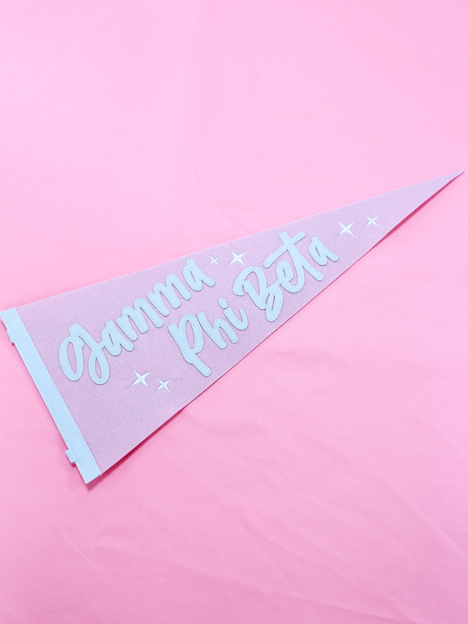 Gamma Phi Beta Stardust Pennant Flag