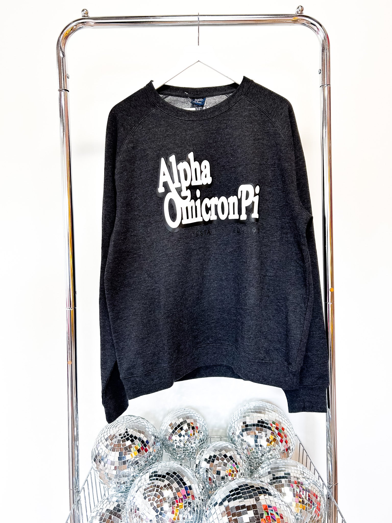 Alpha Omicron Pi Mick Crew - L DK GREY