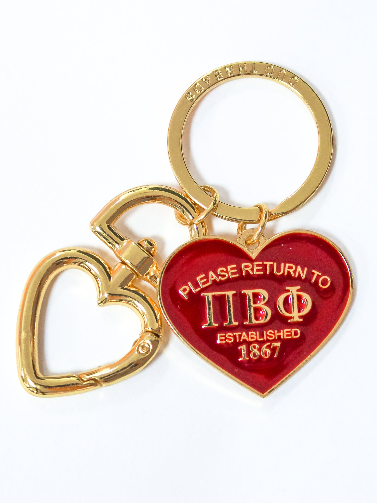 Pi Beta Phi Please Return Key Ring