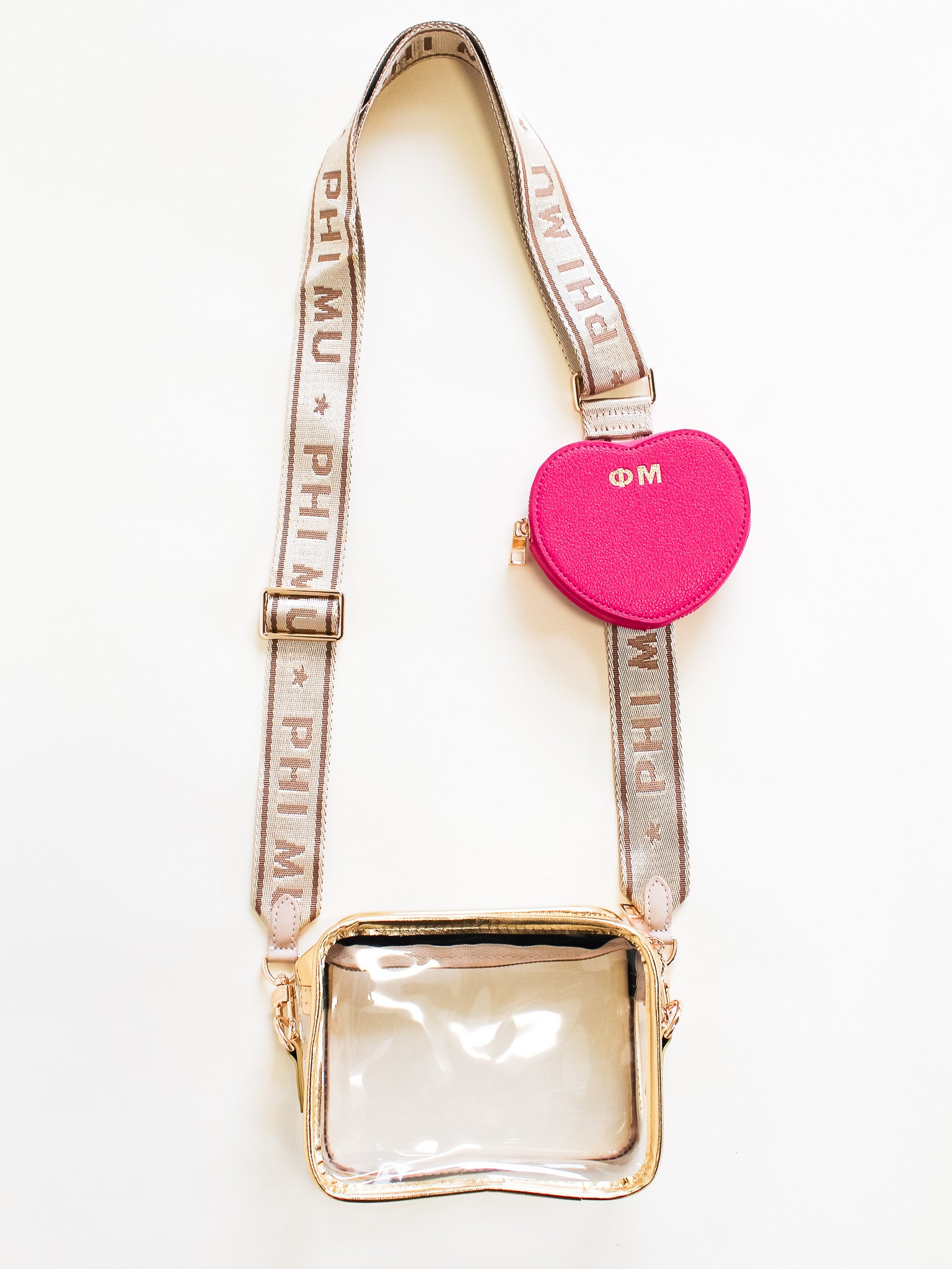 Phi Mu Purse/Phone Strap