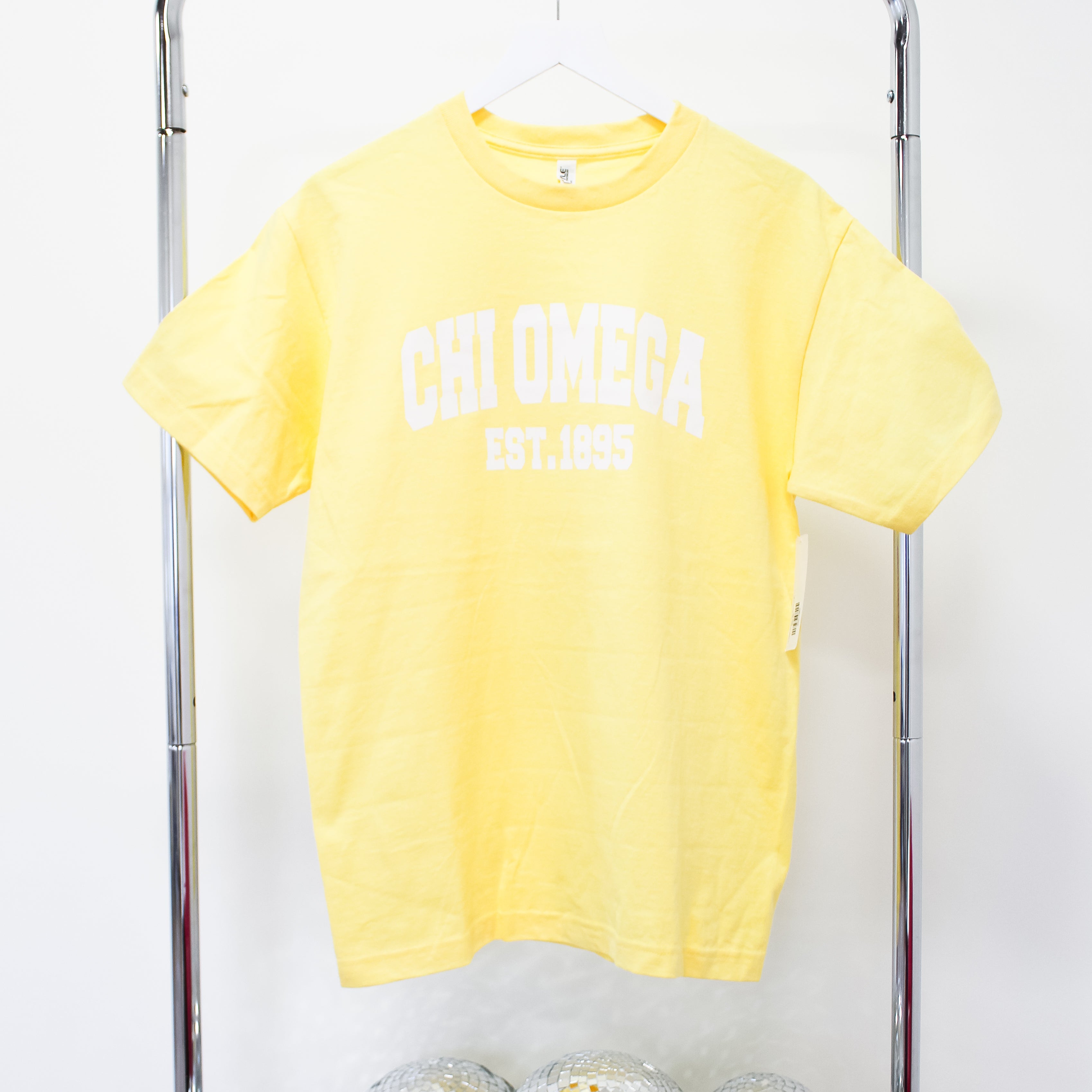 Chi Omega Vintage Greek Tee - MD BUTTER