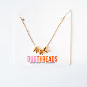 Bubble Letter Sorority Necklace