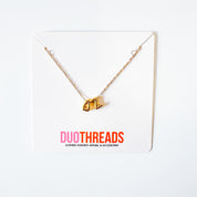 Bubble Letter Sorority Necklace