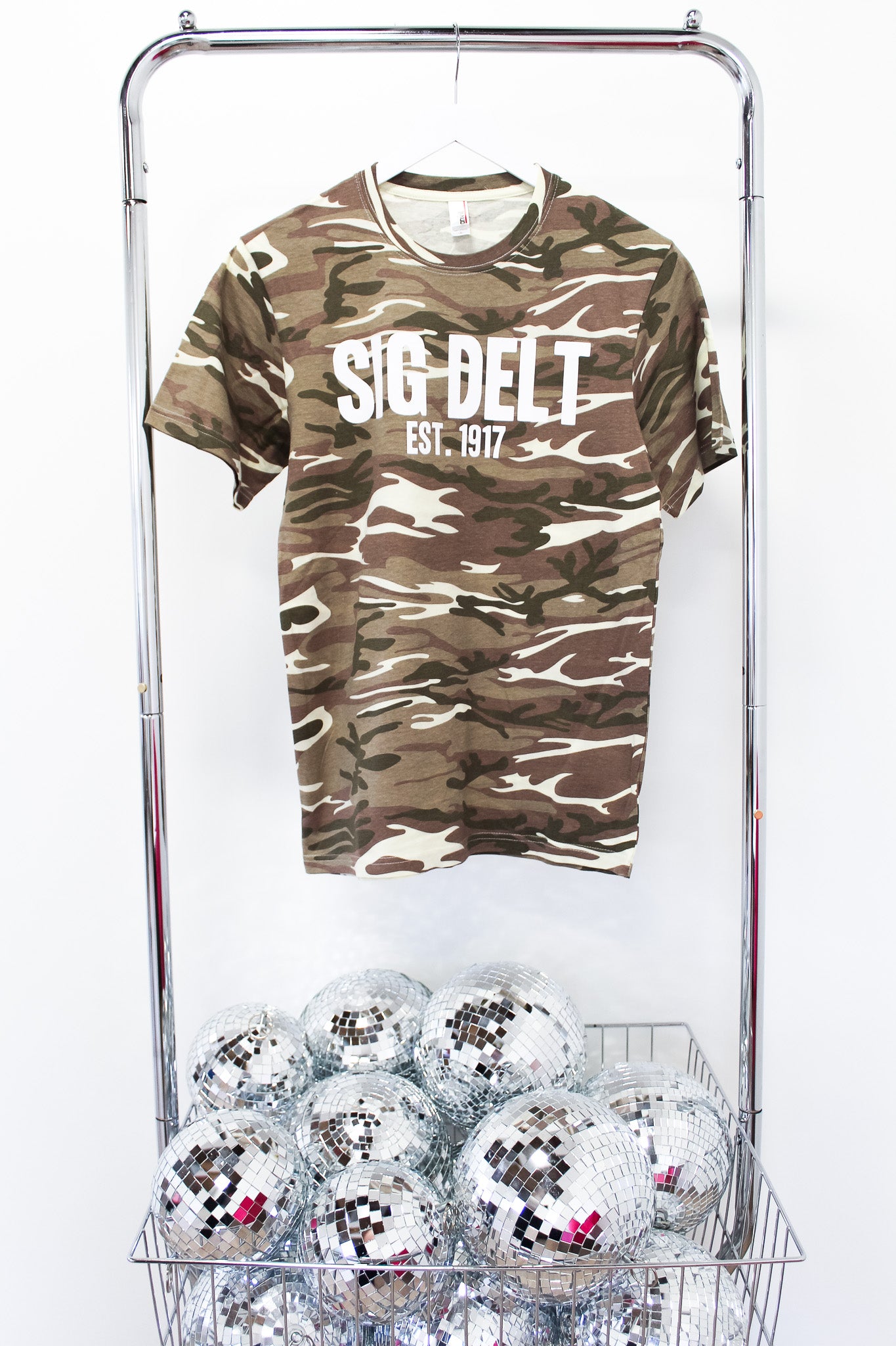 Sigma Delta Tau Kendall Tee - CAMO