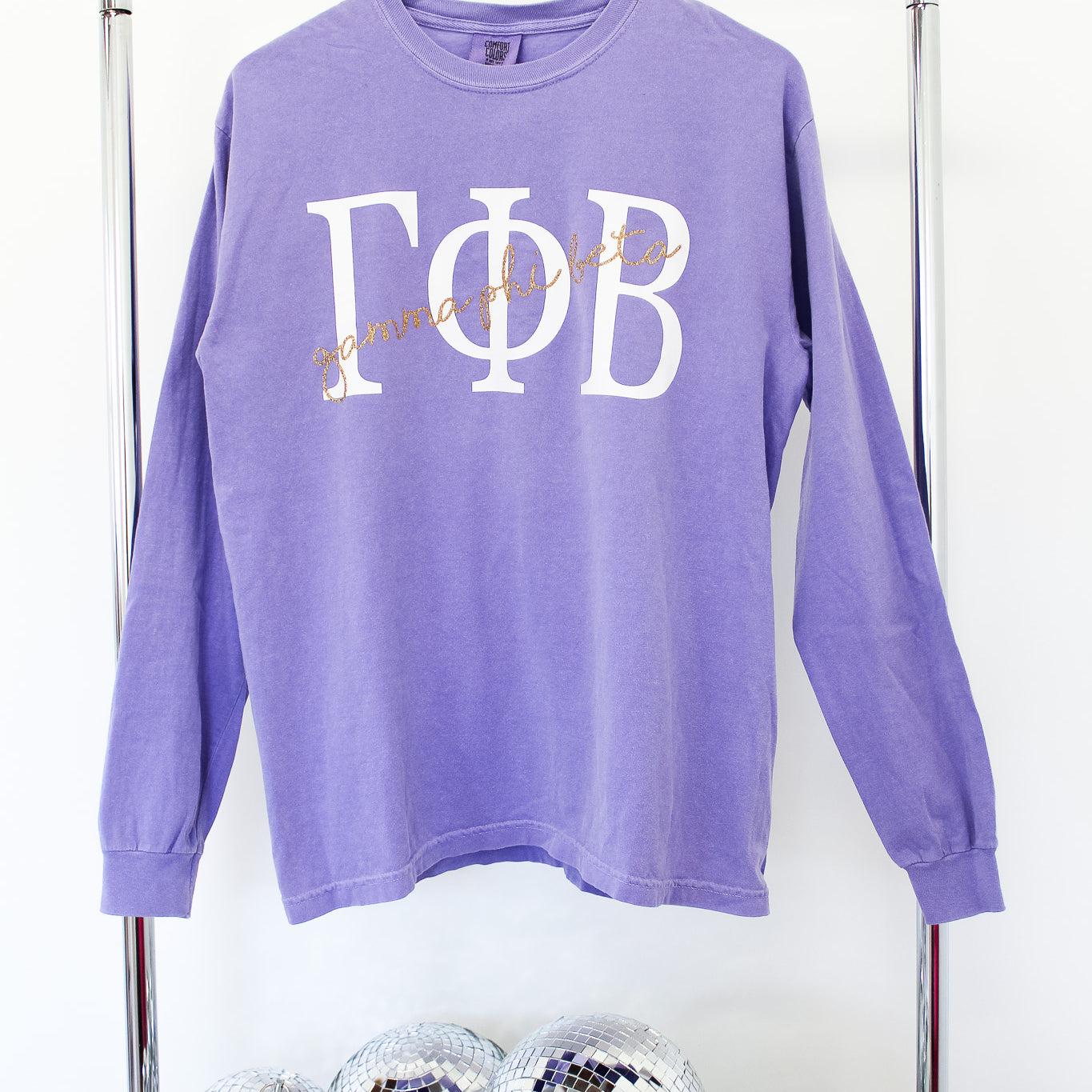 Gamma Phi Beta Long Sleeve - MD VIOLET