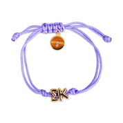 Sorority Cord Bracelet