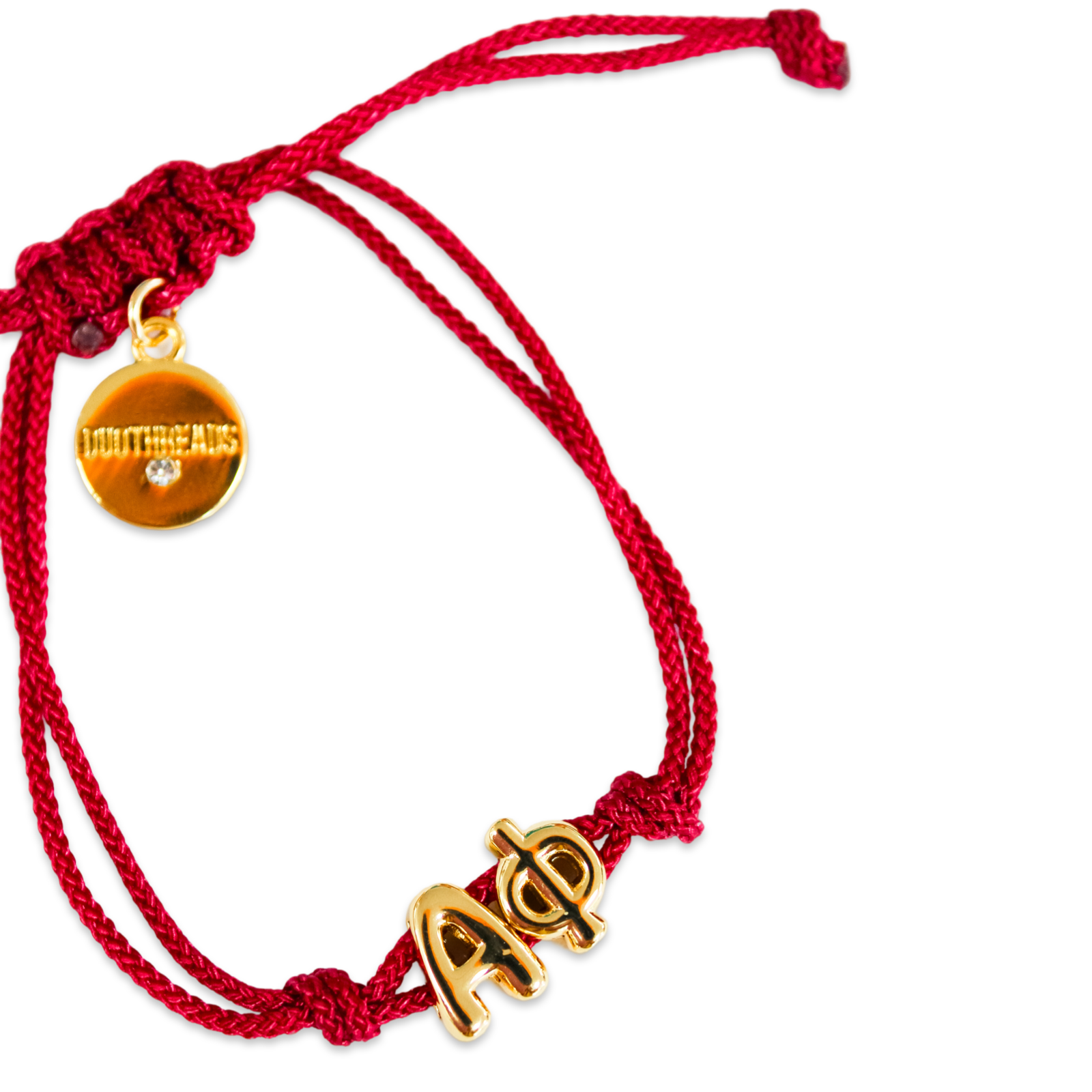 Alpha Phi Sorority Cord Bracelet