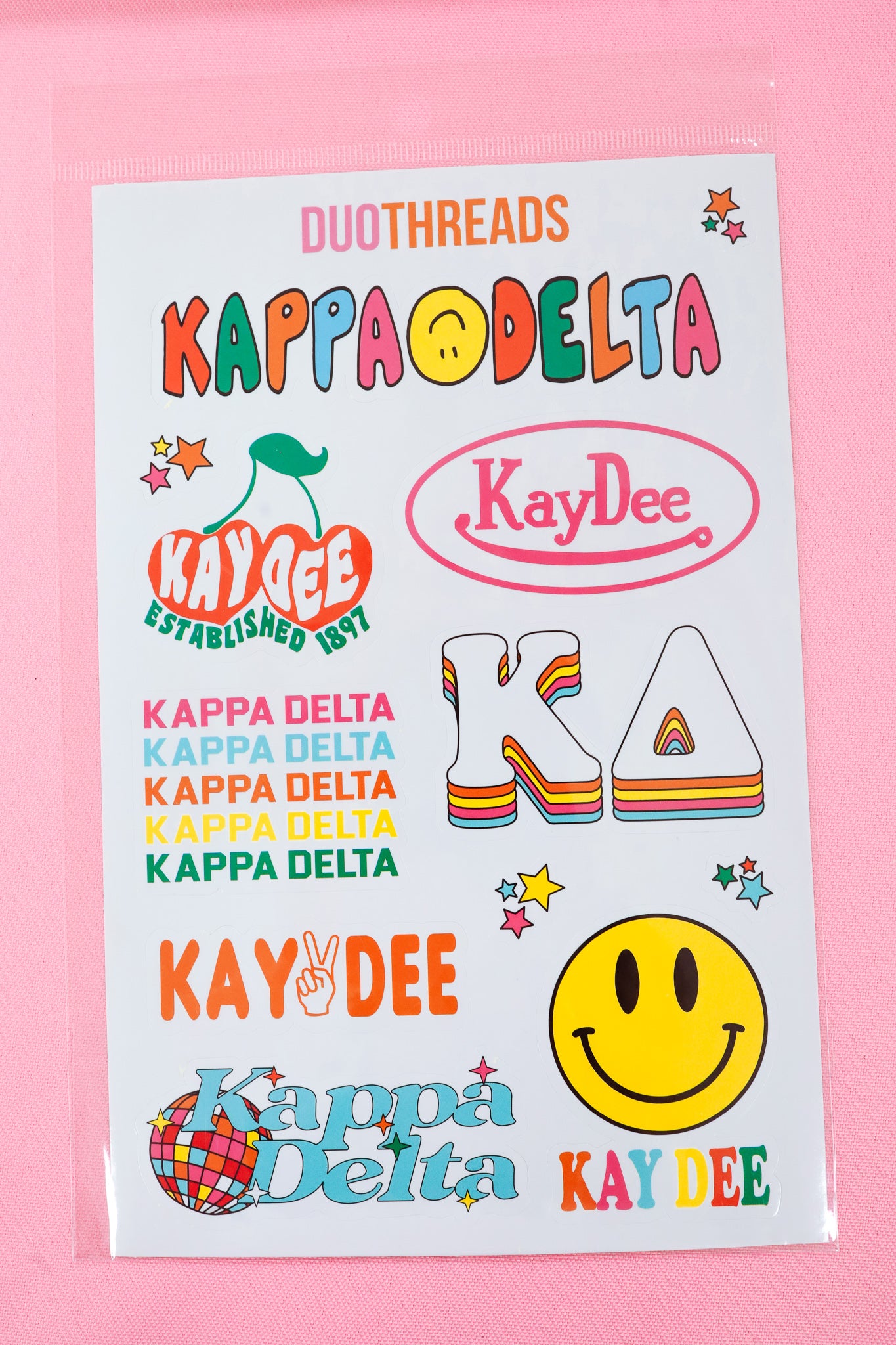 Rainbow Sticker Sheet