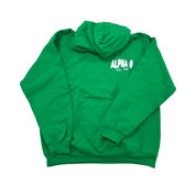 Alpha Omega Pi Foxy Sweatshirt - L GREEN