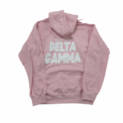 Delta Gamma Foxy Hoodie - SM Lt Pink