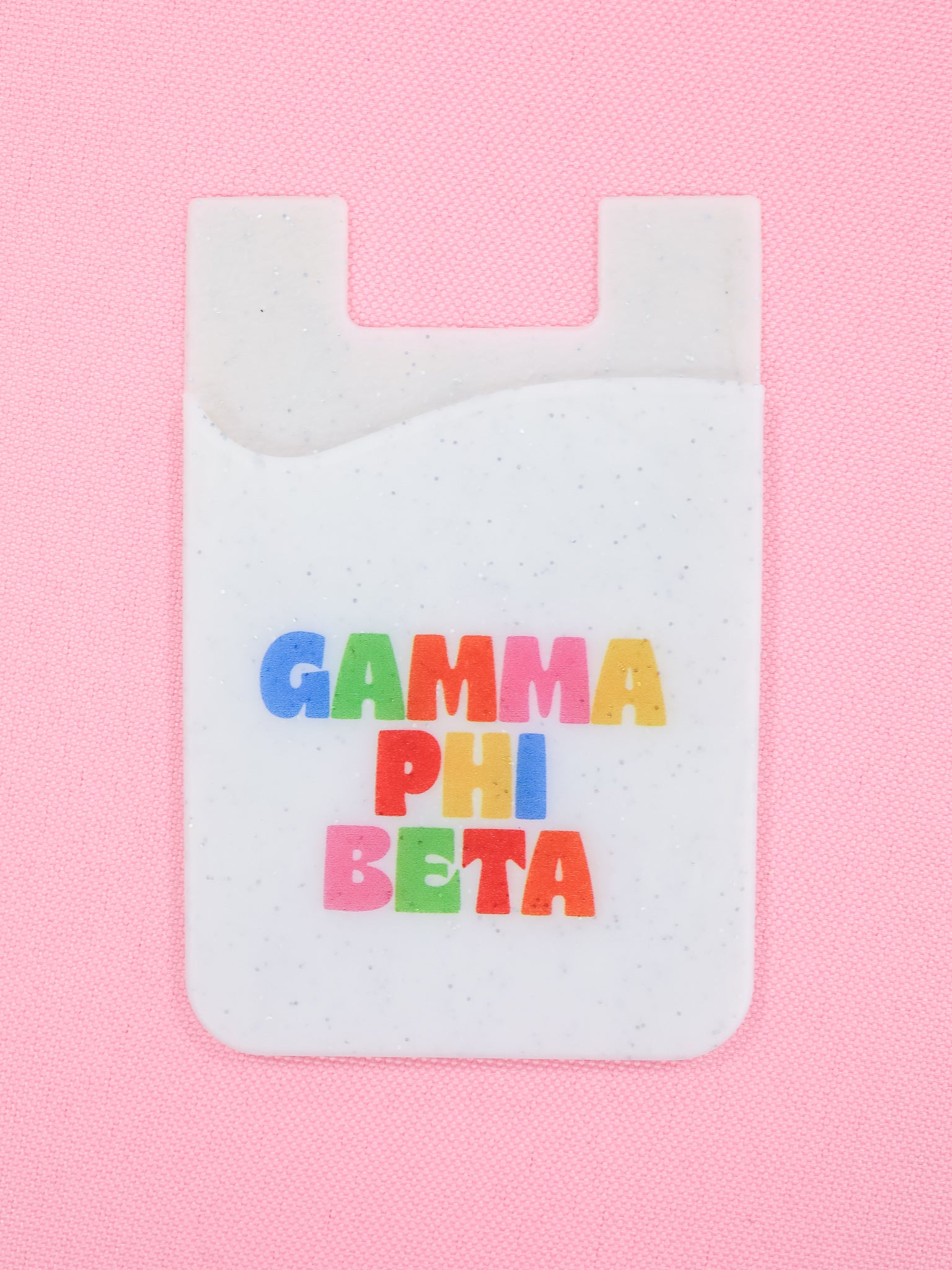 Gamma Phi Beta Shimmer Phone Wallet