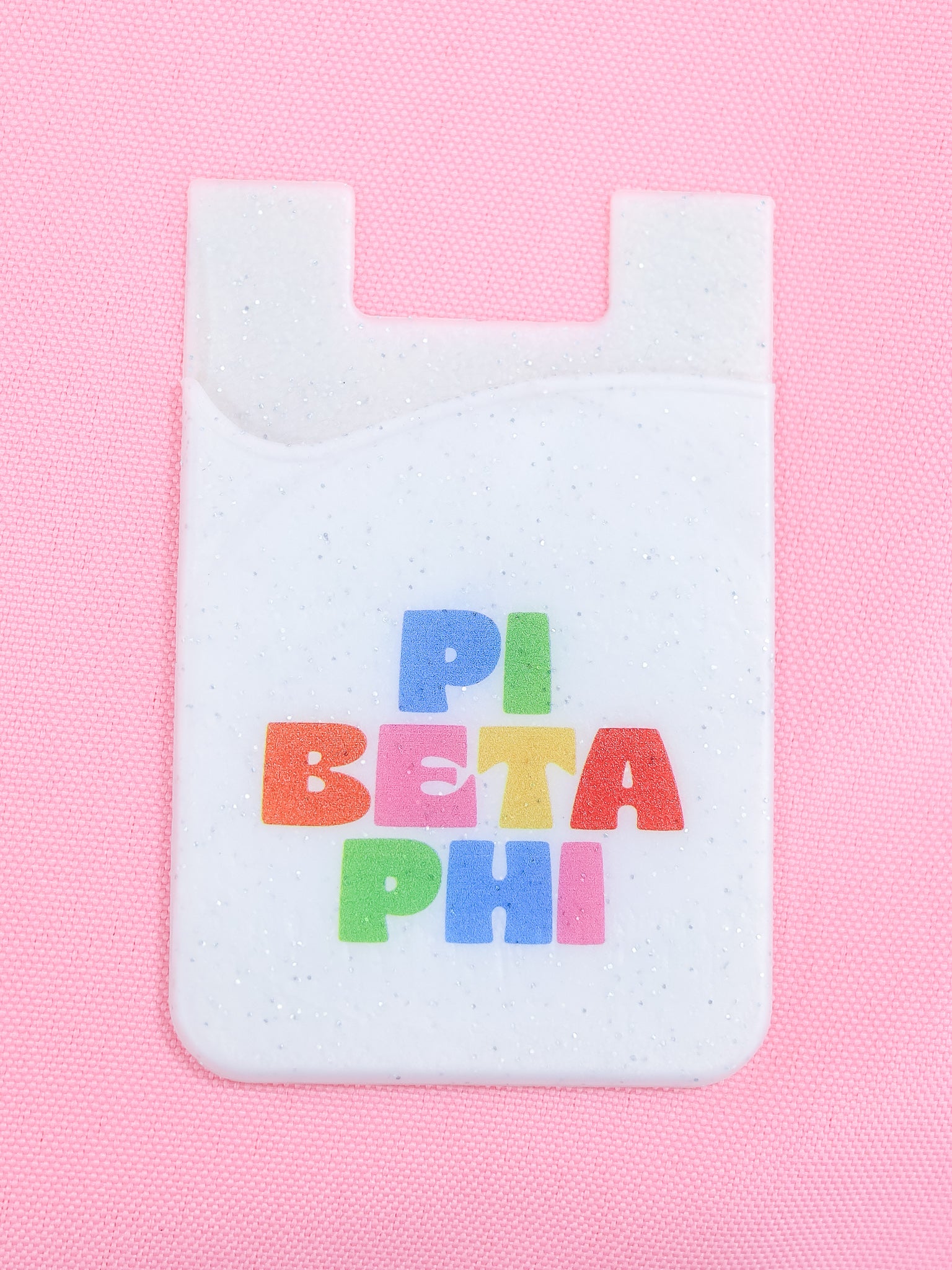 Pi Beta Phi Shimmer Phone Wallet