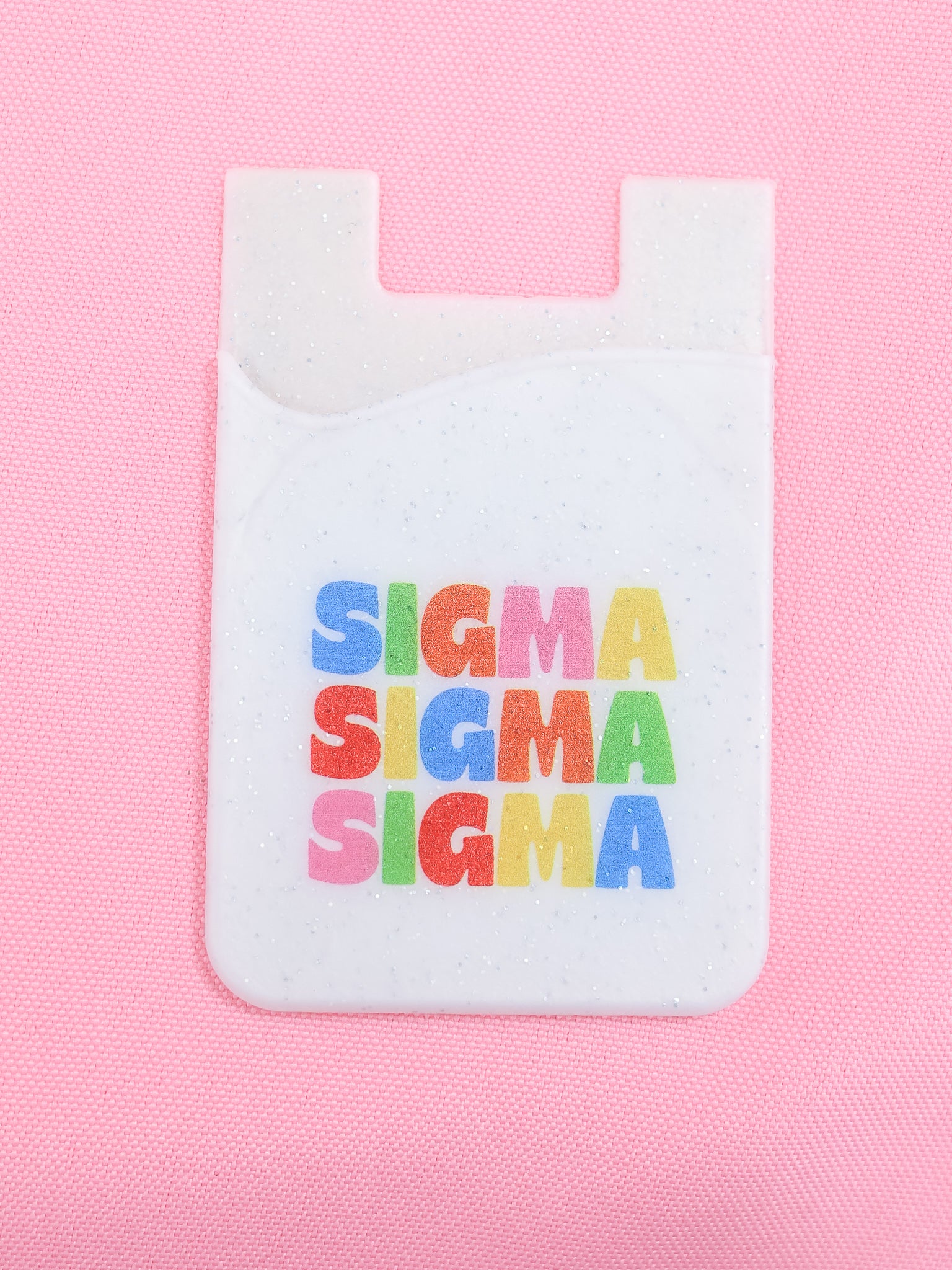 Sigma Sigma Sigma Shimmer Phone Wallet