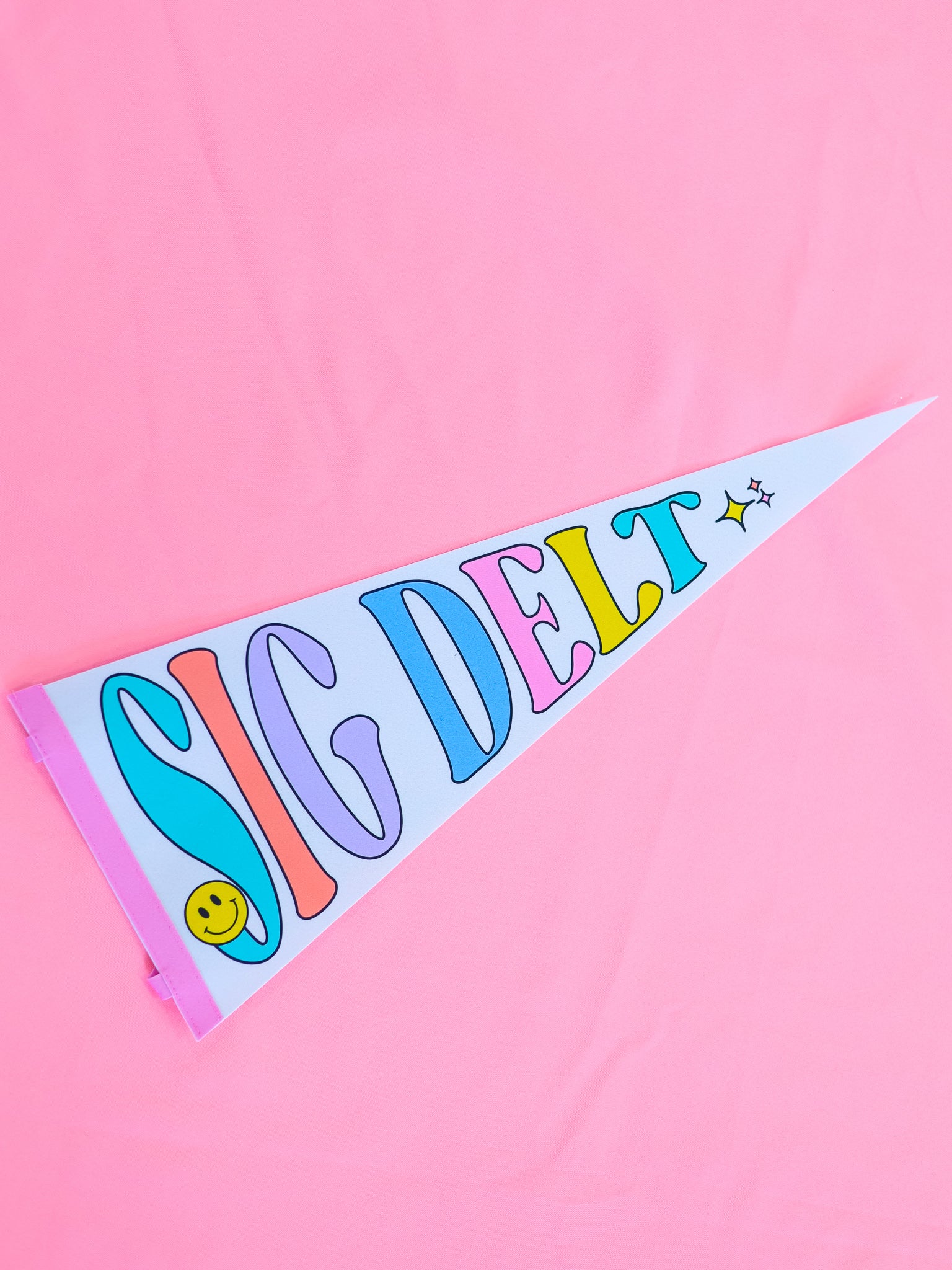 Sorority Party Pennant Flag