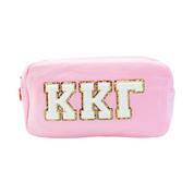 Kappa Kappa Gamma Chenille Sorority Cosmetic Bag