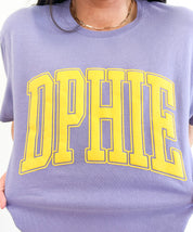 Delta Phi Epsilon Varsity Puff Sorority Tee