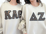 Sahara Embroidered Letter Sweatshirt