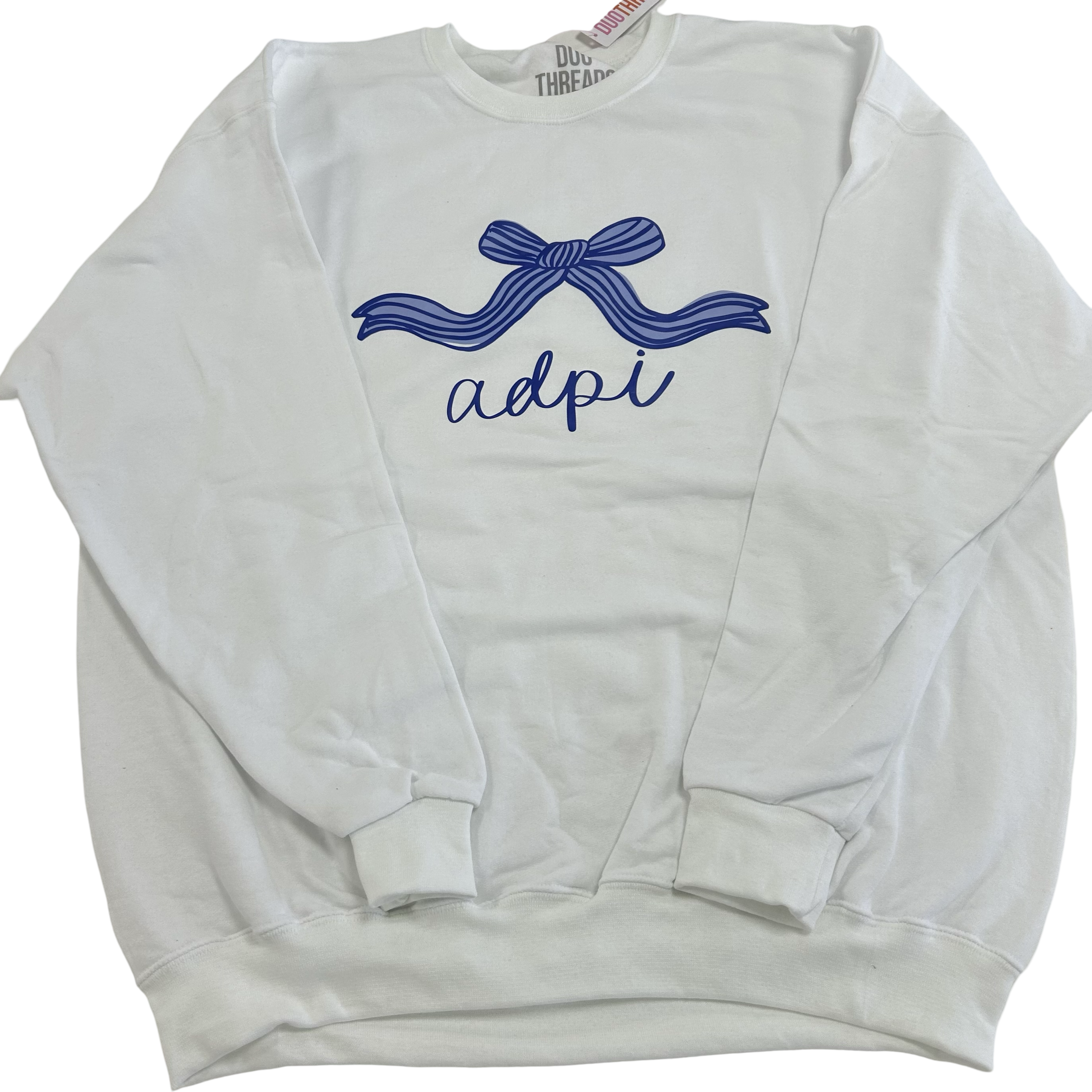 Alpha Delta Pi Coquette White XL