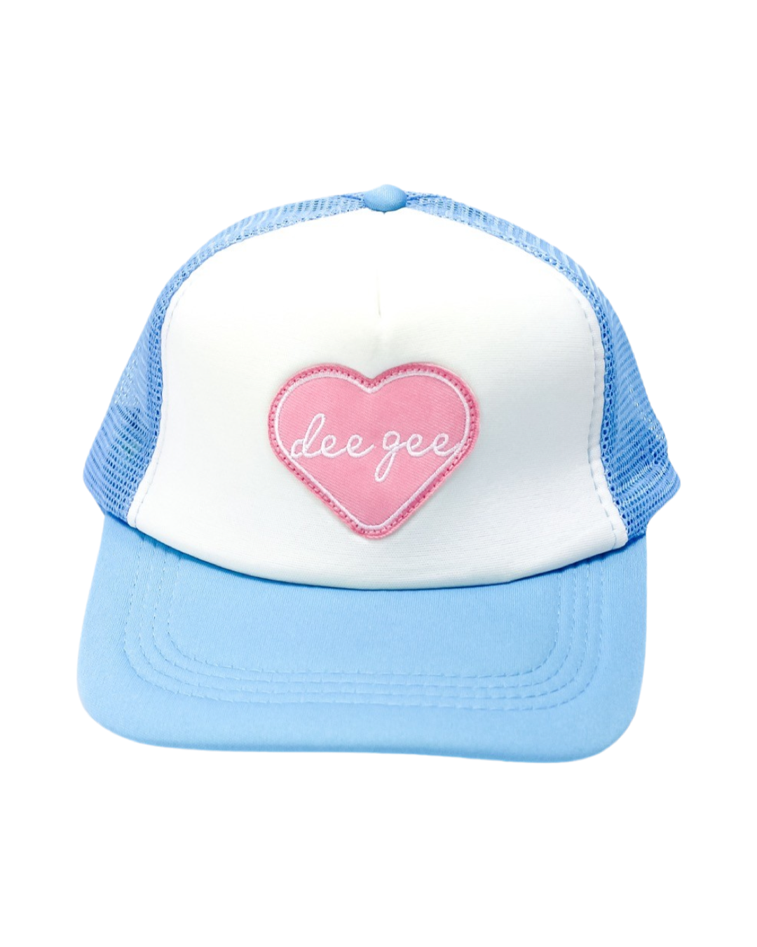 Delta Gamma Whole Lotta Love Heart Trucker Hat