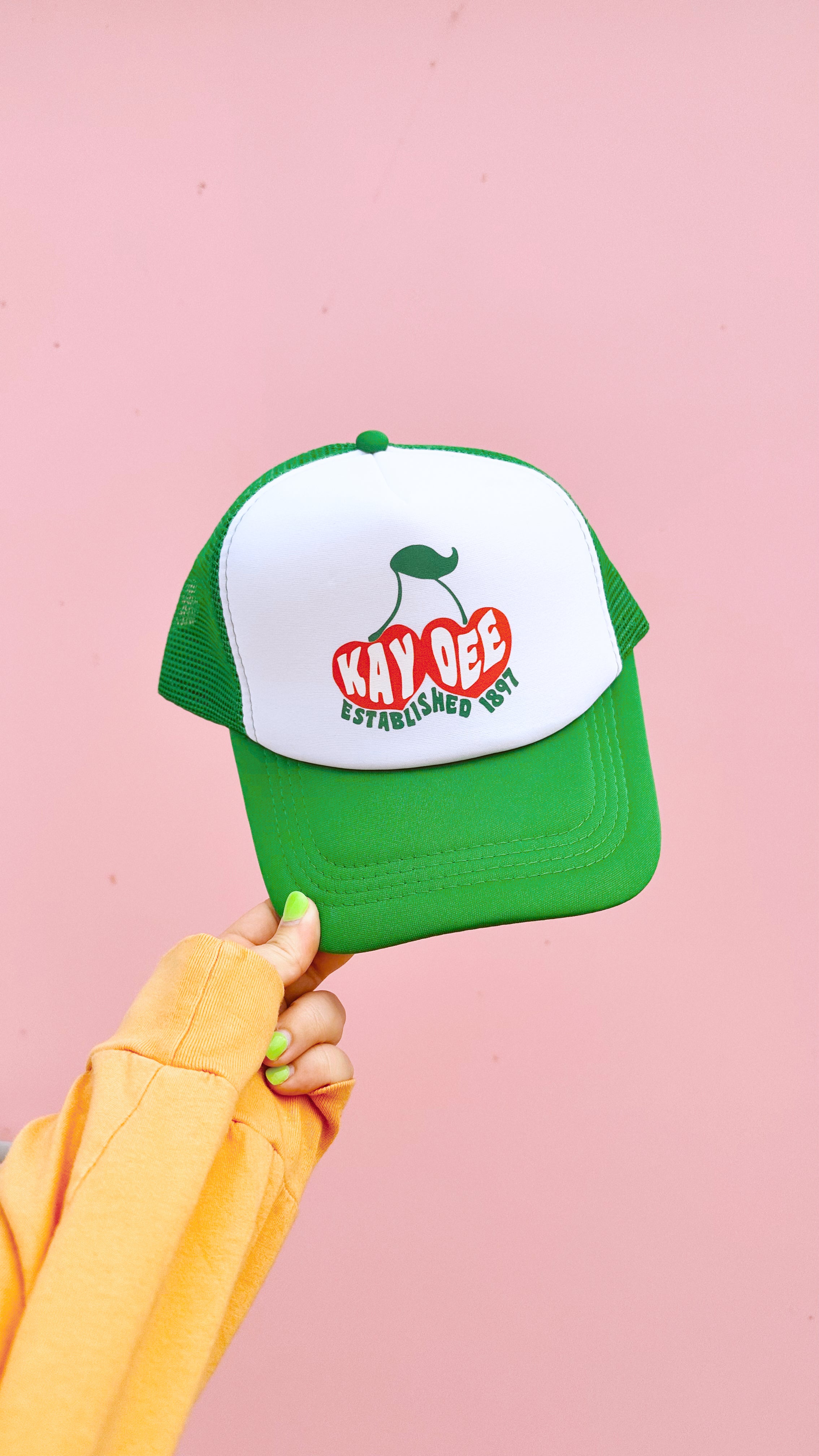 Cherry Bomb Sorority Trucker Hat