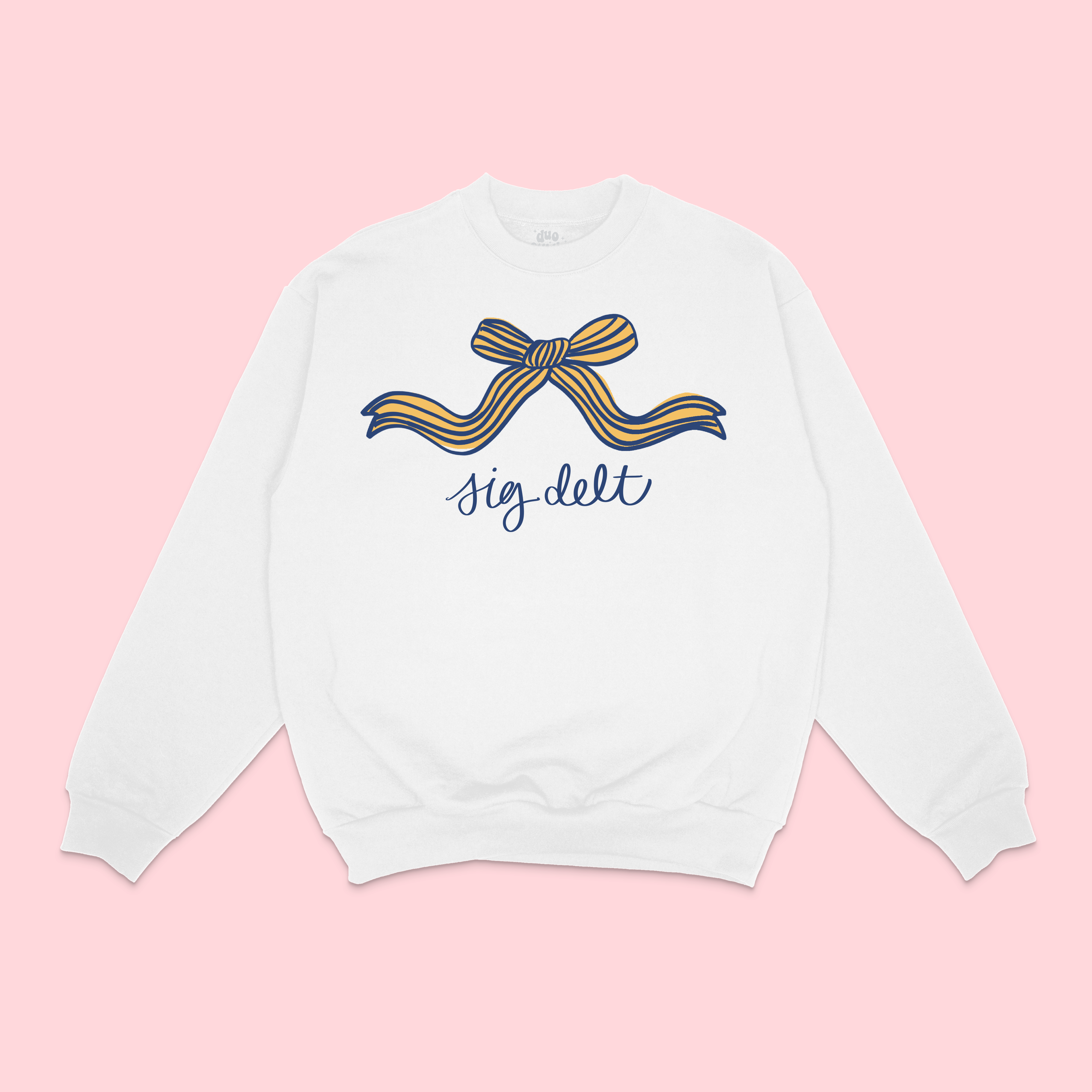 Sigma Delta Tau Coquette Crewneck