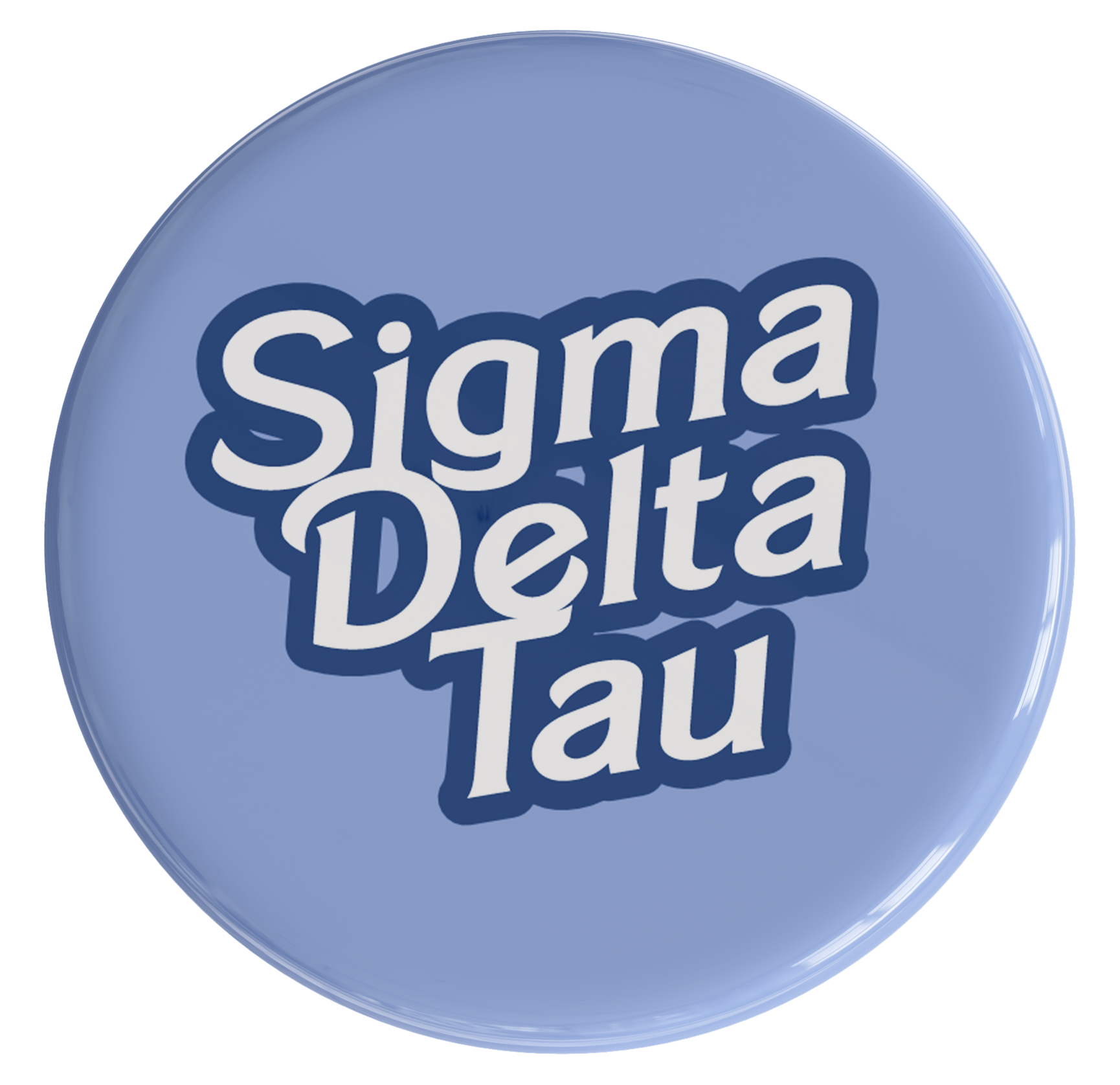 Sigma Delta Tau Dreamhouse Sorority Button