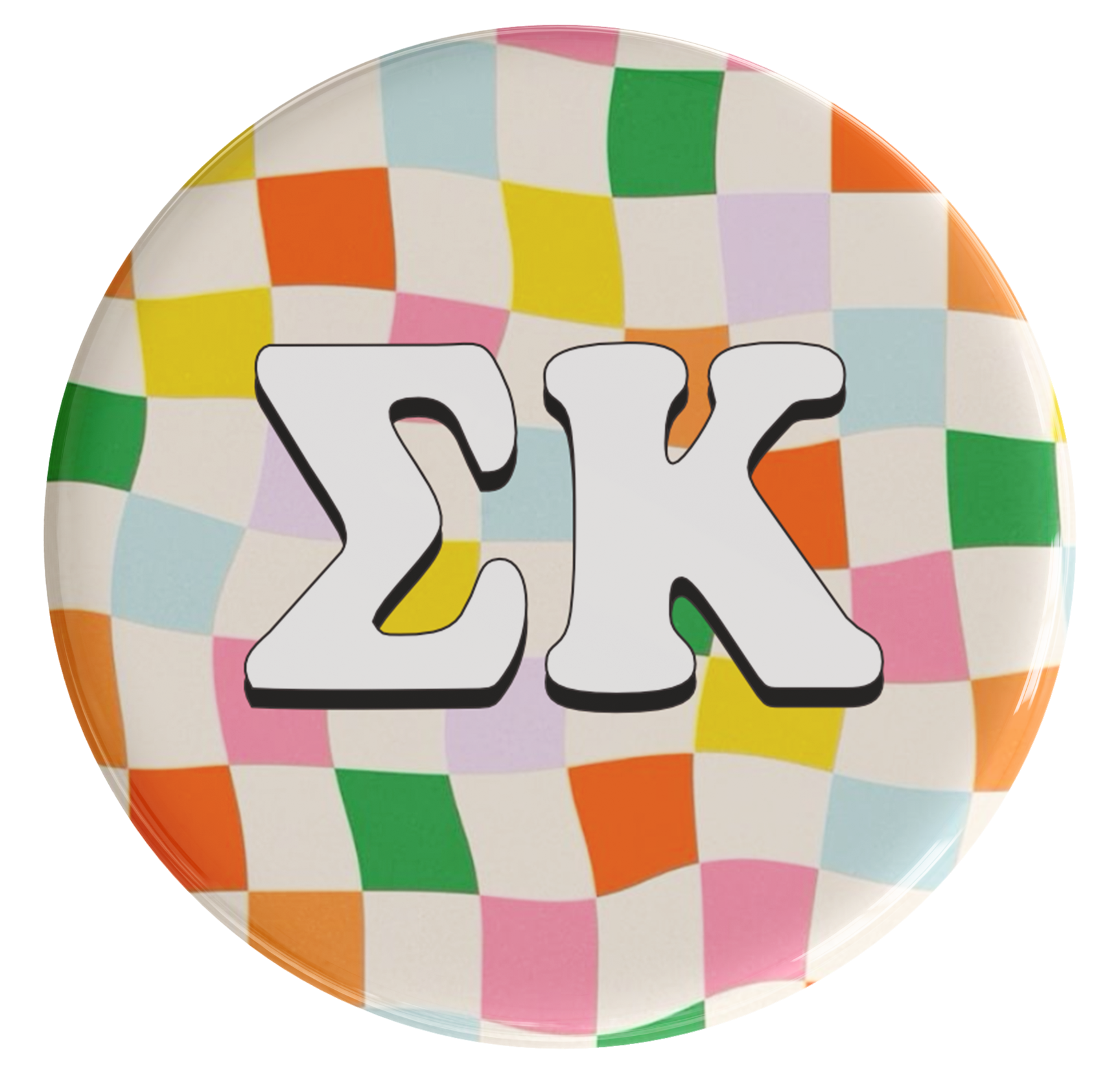 Sigma Kappa Fast Times Sorority Button