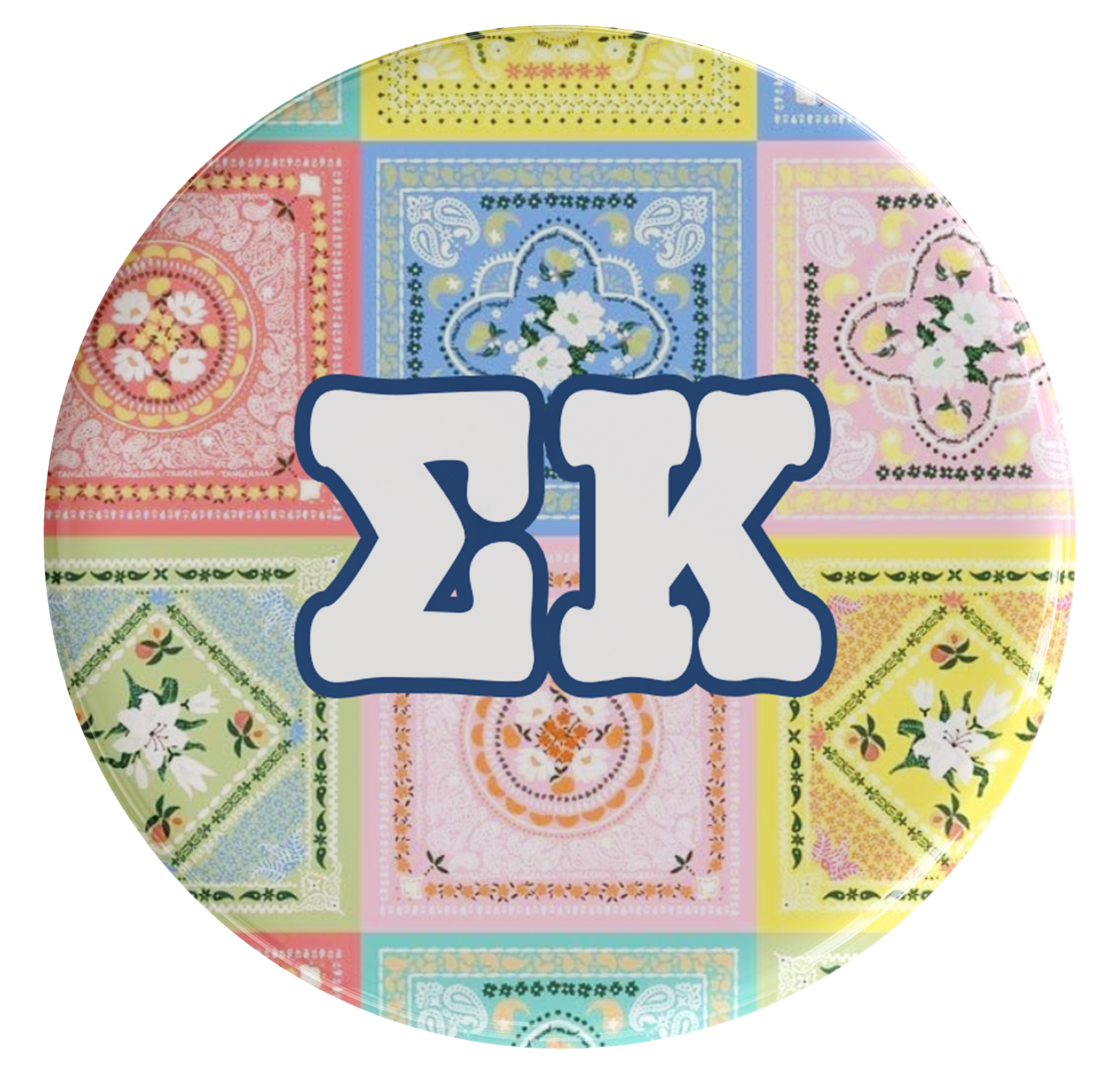 Sigma Kappa Summer Days Sorority Button