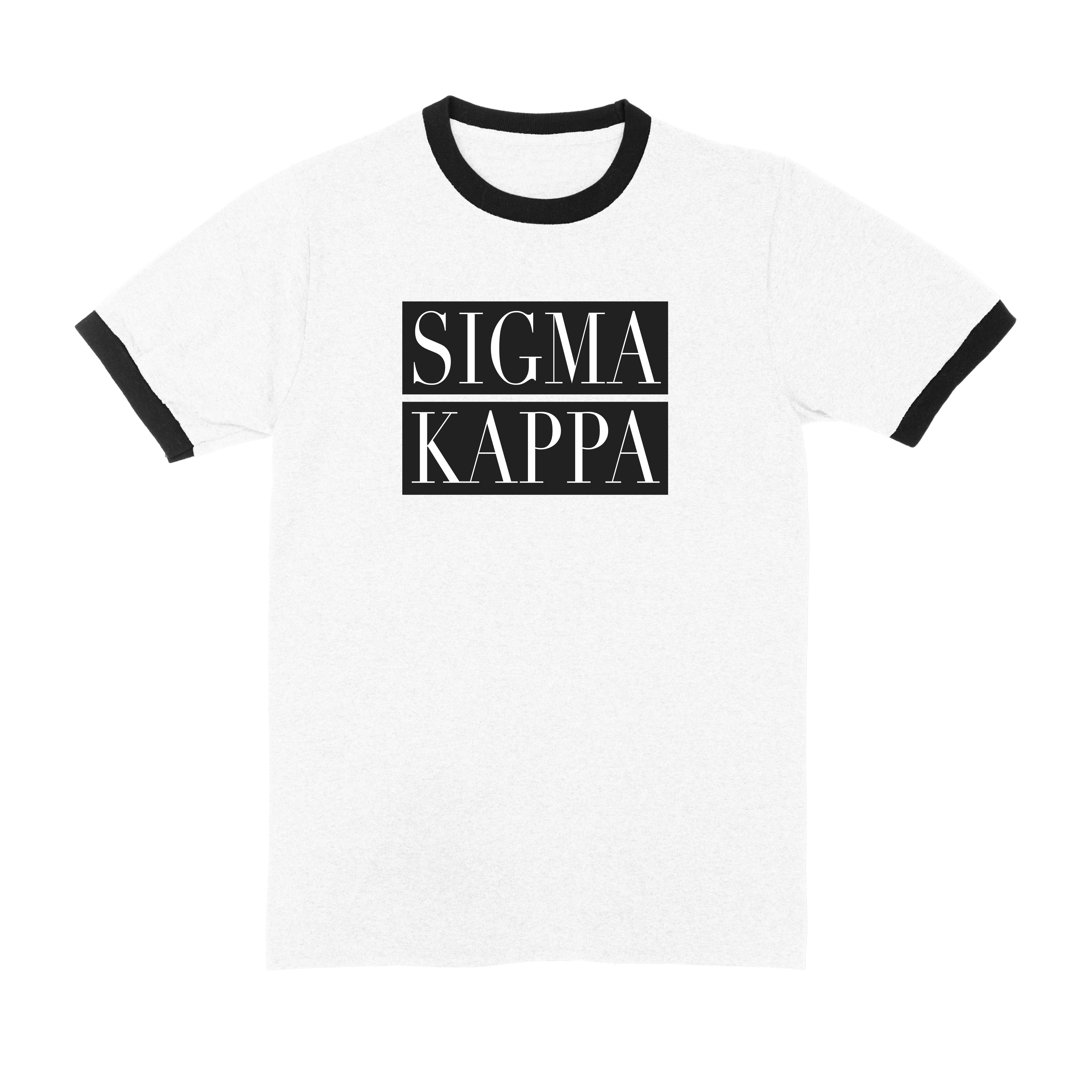 Ringer Block Sorority Tee