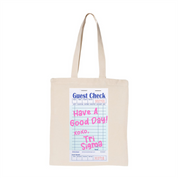 Guest Check Sorority Tote