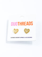 Sorority Heart Earrings