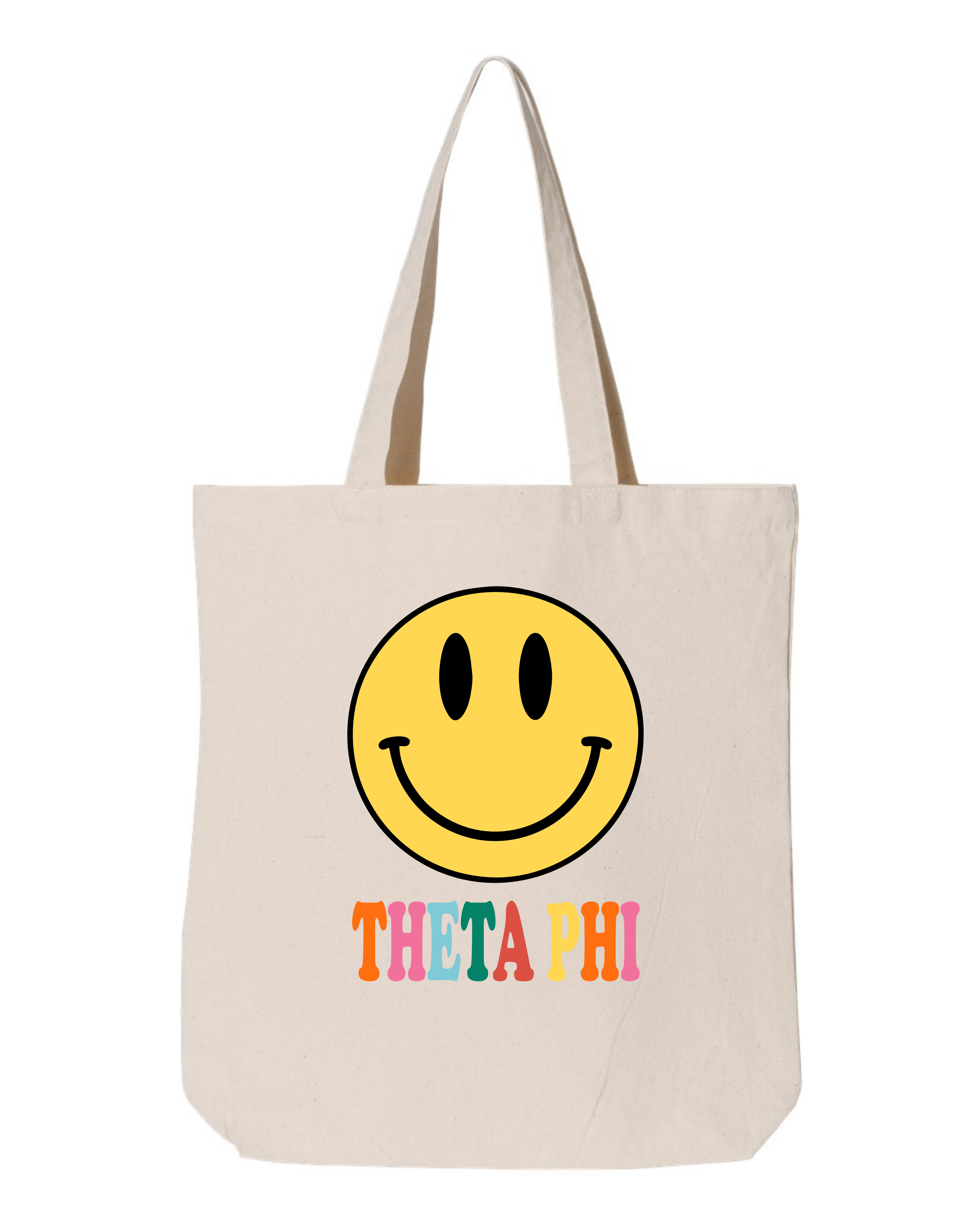 Theta Phi Alpha All Smiles Sorority Tote