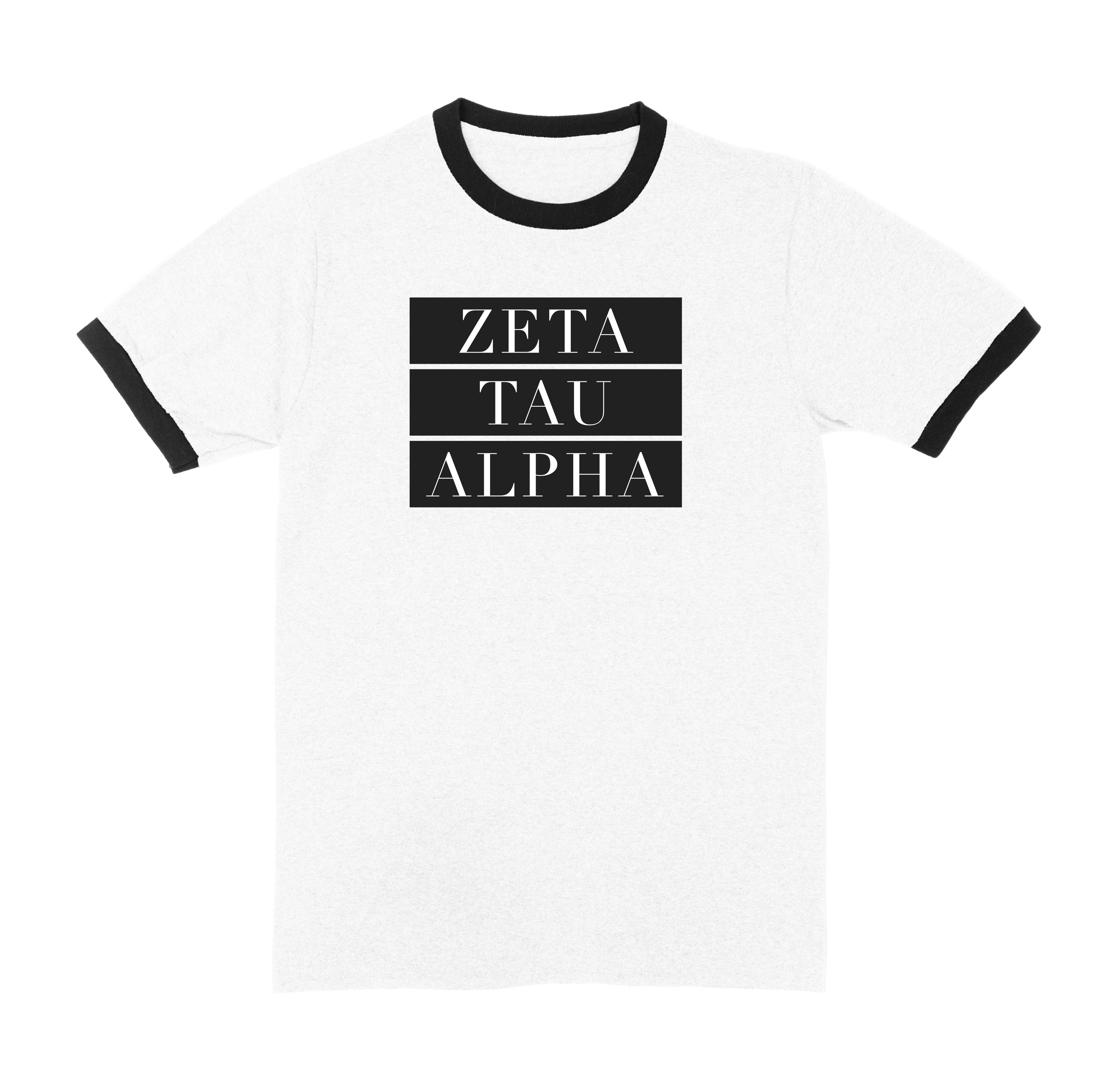 Ringer Block Sorority Tee