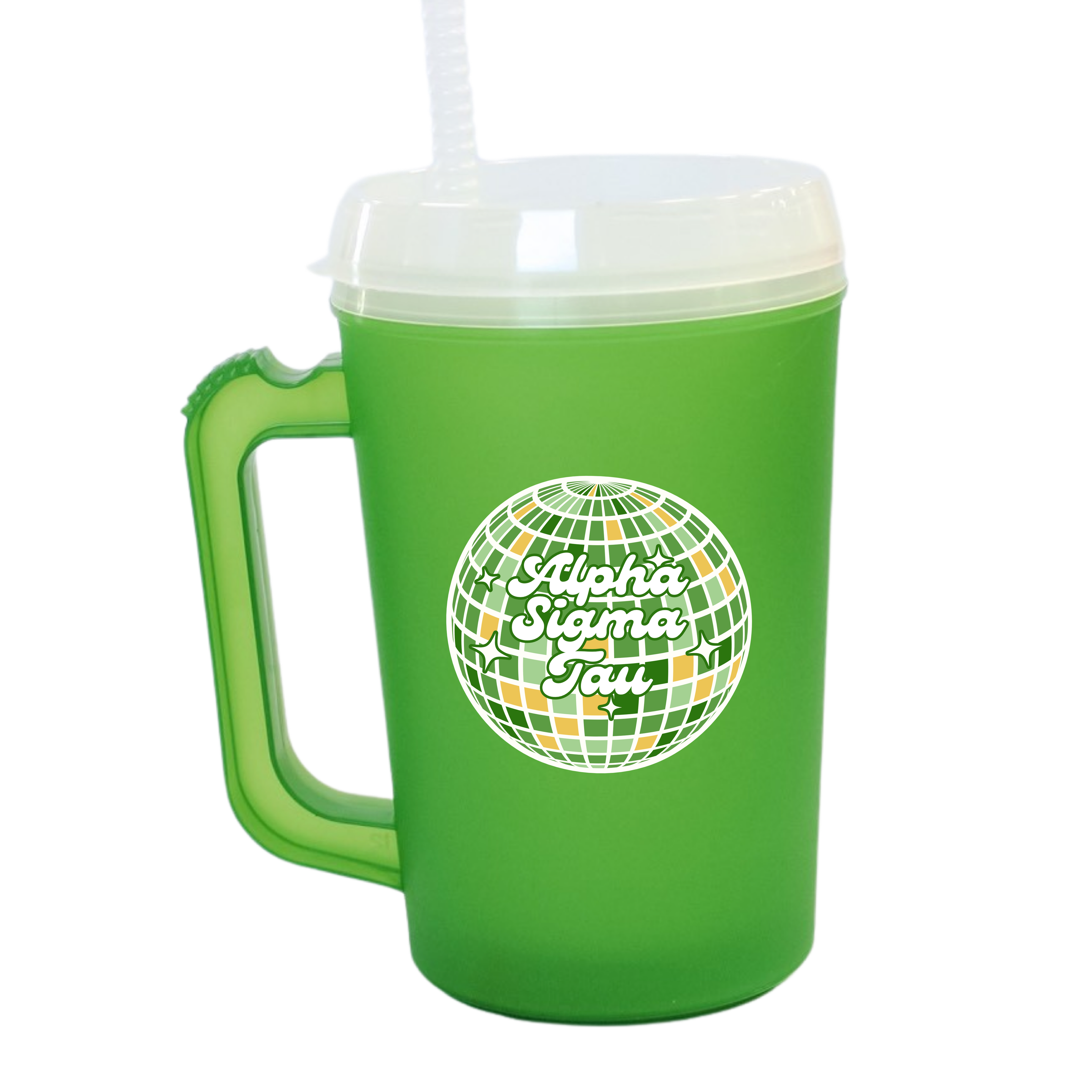 Alpha Sigma Tau Disco Babe Sorority Mug