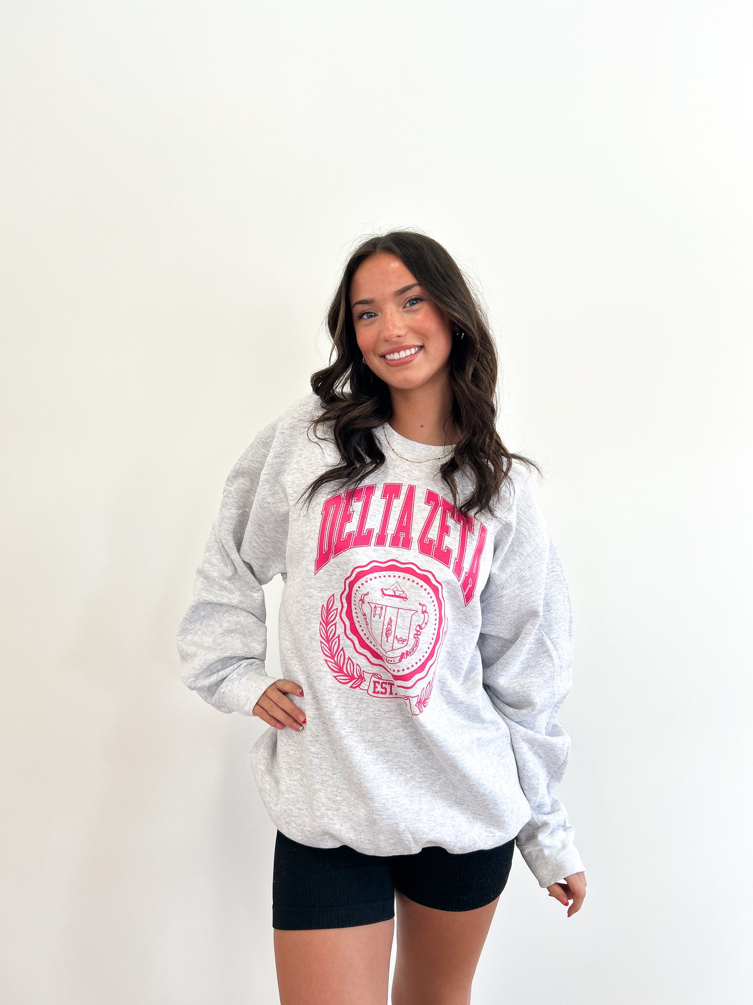 Delta Zeta Ivy League Crewneck