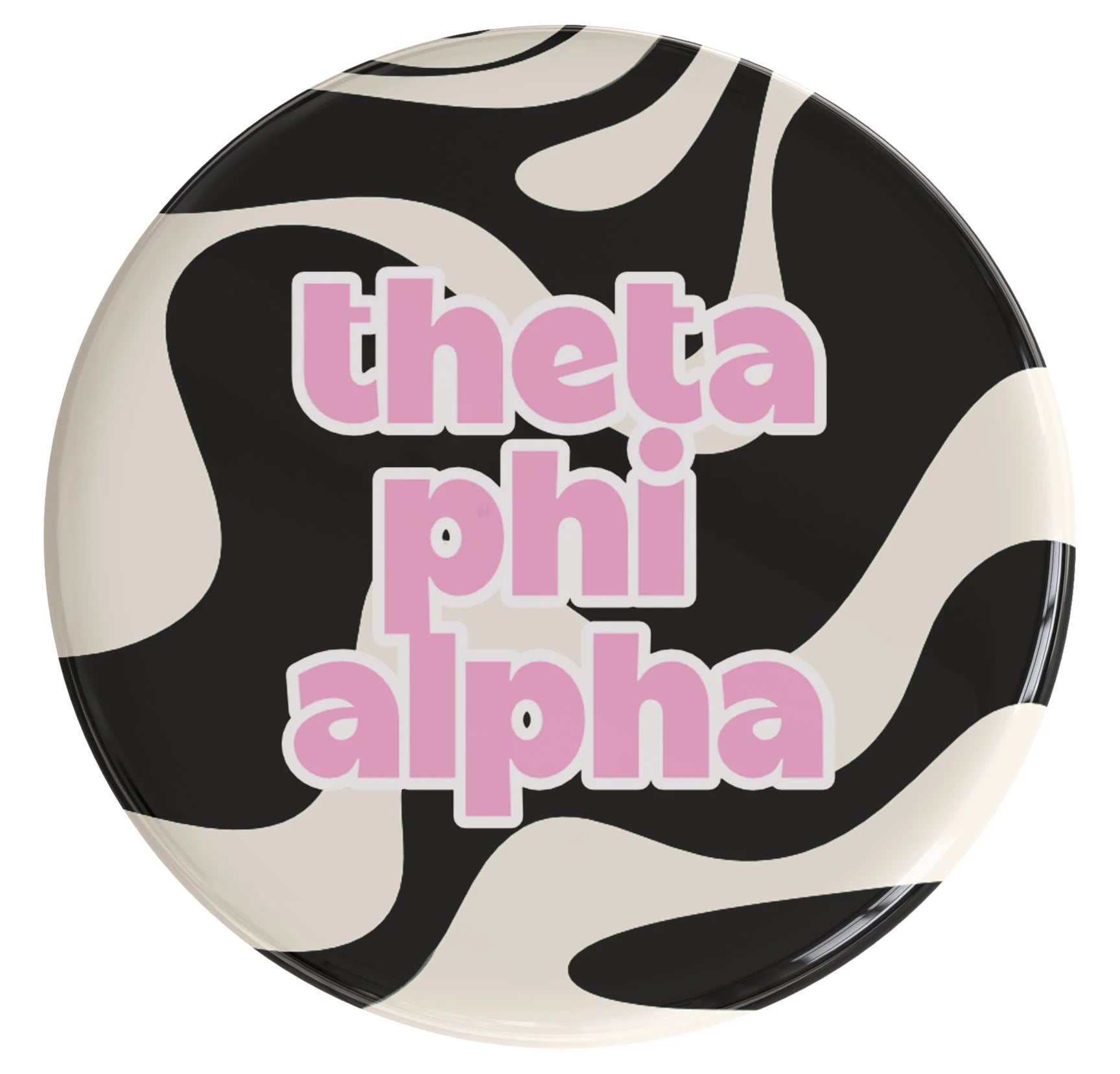 Theta Phi Alpha Deja Vu Sorority Button