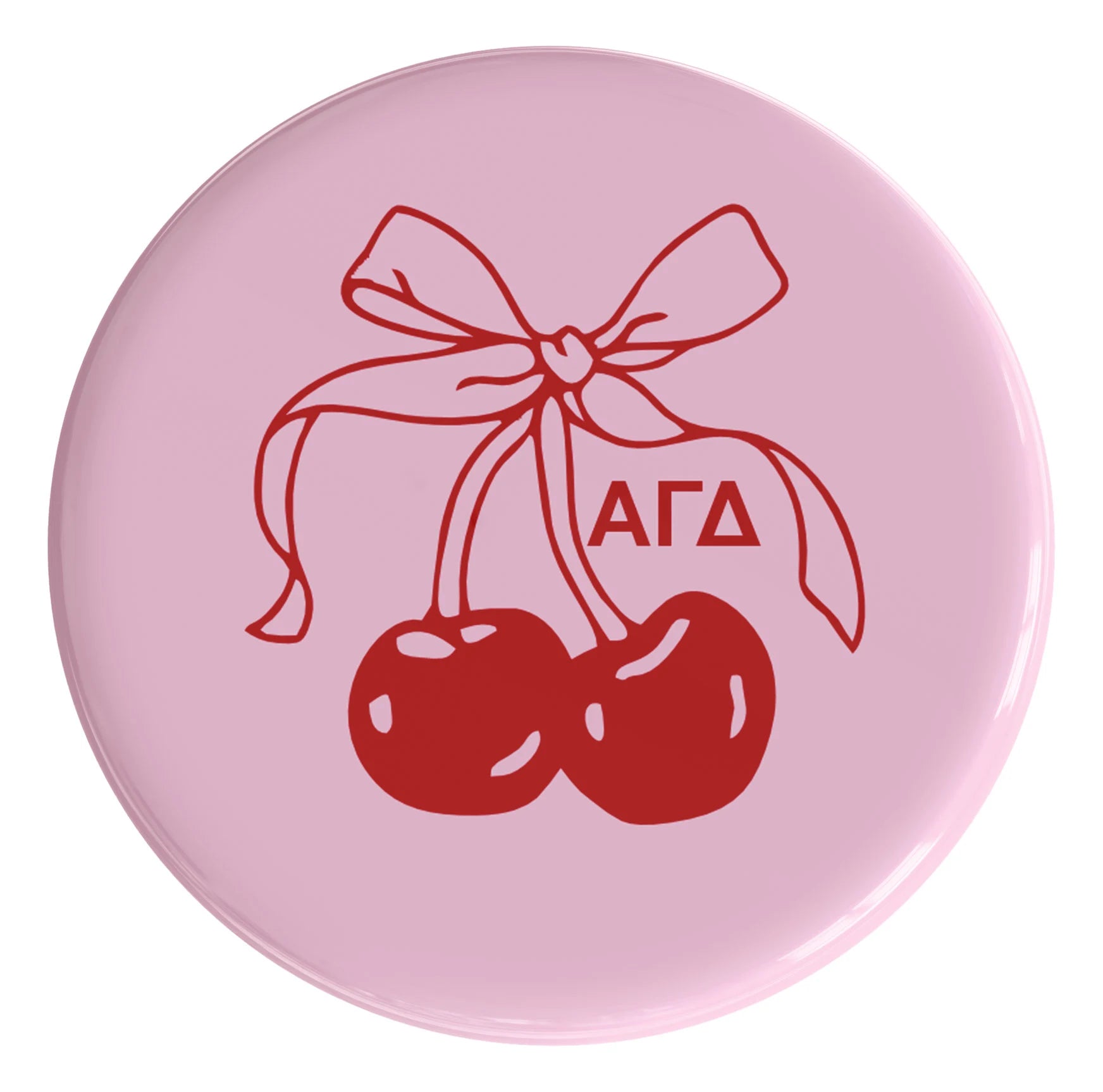 Alpha Gamma Delta Mon Cheri Sorority Button